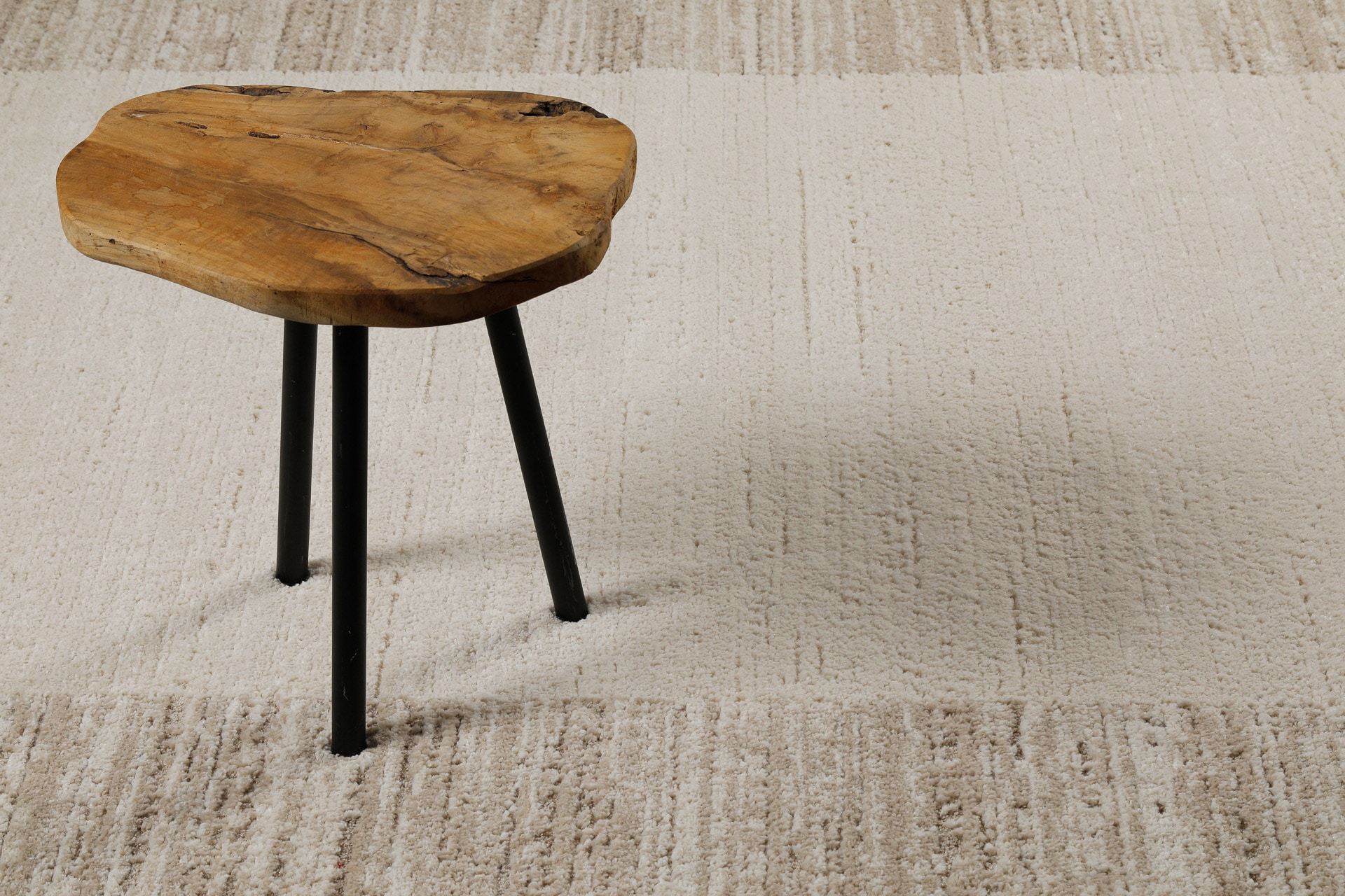 Wecon home Teppich »Thorben« rechteckig 18 mm Höhe Gewebt, pflegeleicht, meliertes Design, Bordüre, Scandi, Wohnzimmer