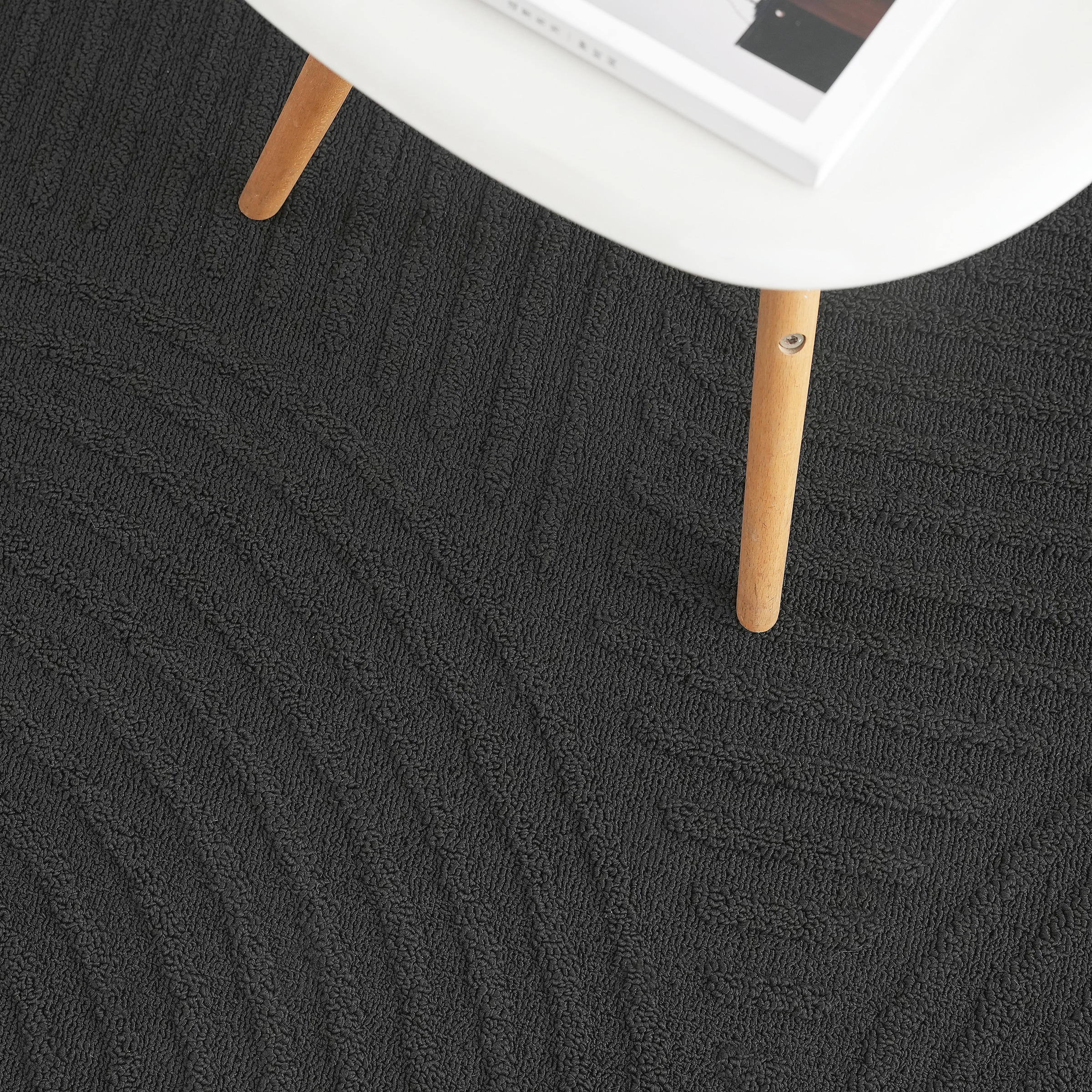 my home Tapis »Jola Hoch-Tief-Design, Scandi-Look, Zen« Rectangulaire 10 mm Höhe Boho, Modern, 3D, Wohnzimmer, Schlafzimmer, wasserabweisend