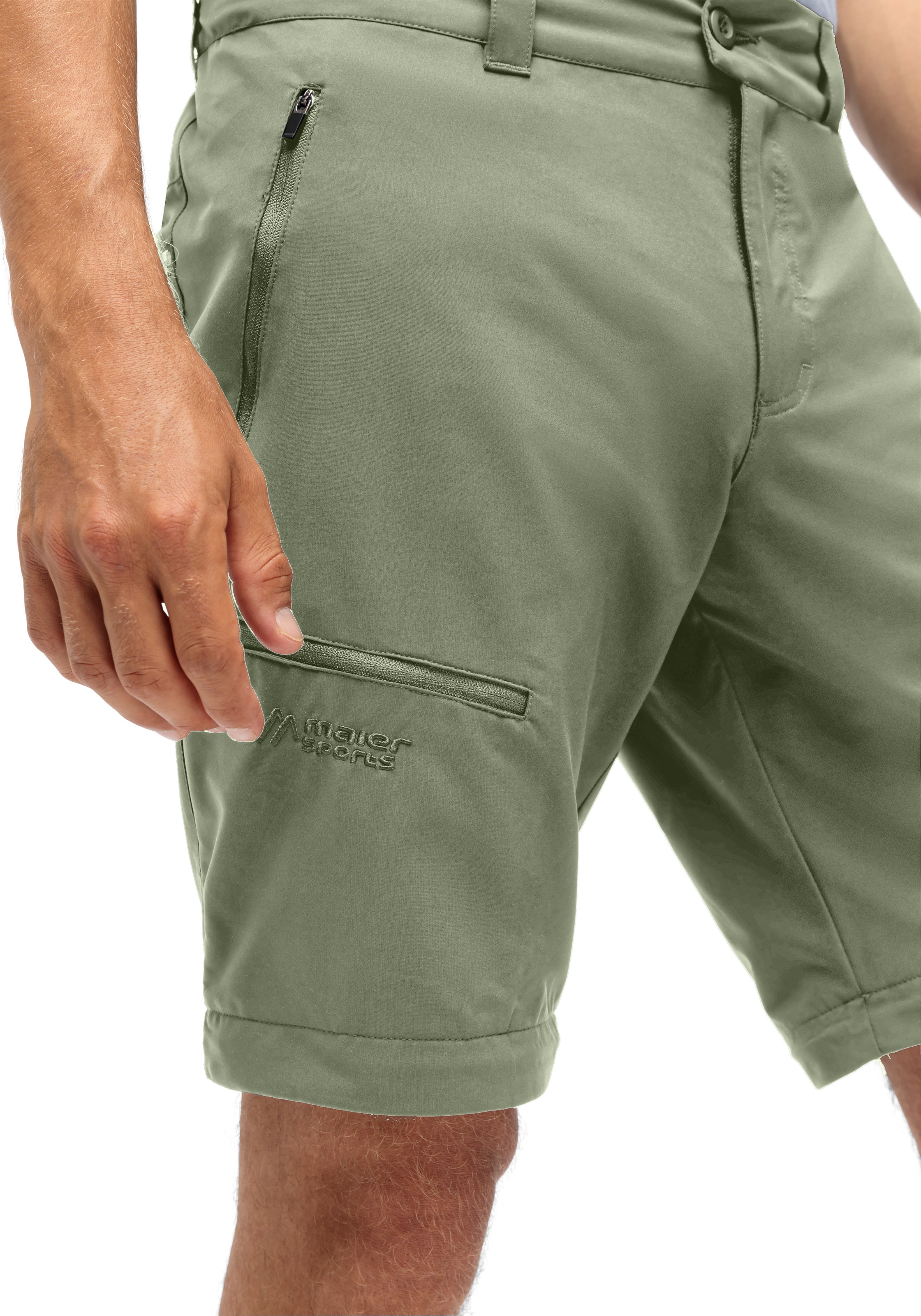 Maier Sports Outdoorhose »Tajo Zip Loop«  Herren Zip-Off Wanderhose, atmungsaktive Trekkinghose, Regular Fit