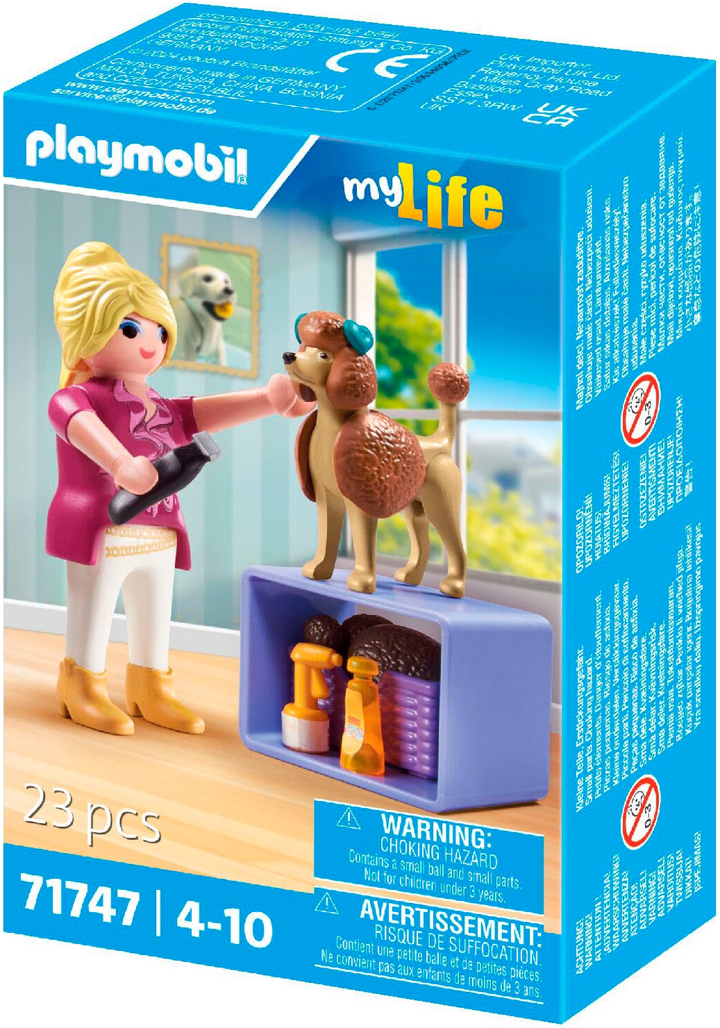 Playmobil® Jeu de construction »Hundefriseurin (71747), Playmobil My Life«