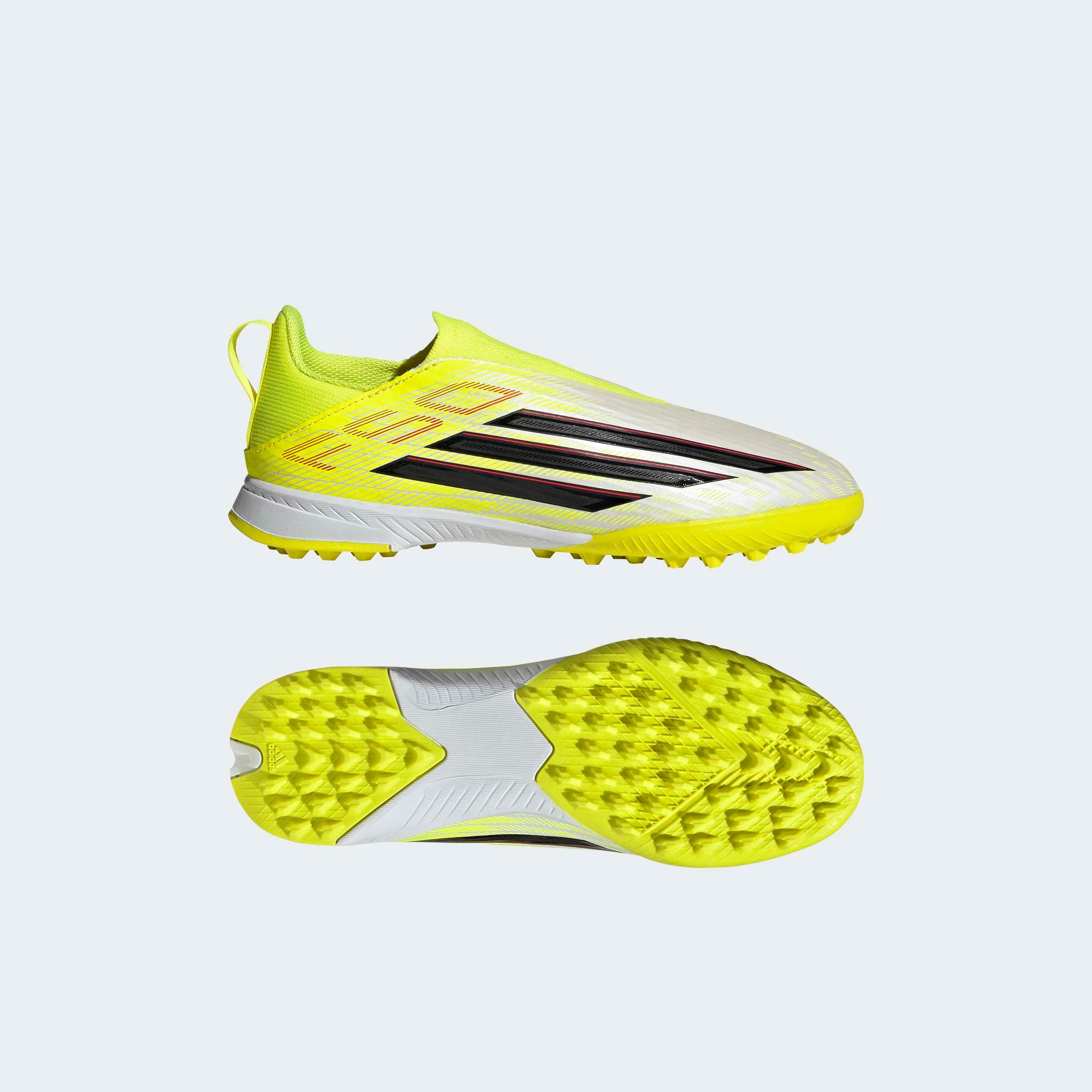 adidas Performance Chaussure de football »F50 LEAGUE LACELESS TURF KIDS«  für Kunstrasen, Hart- und Aschenplätze, für Kinder & Jugendliche