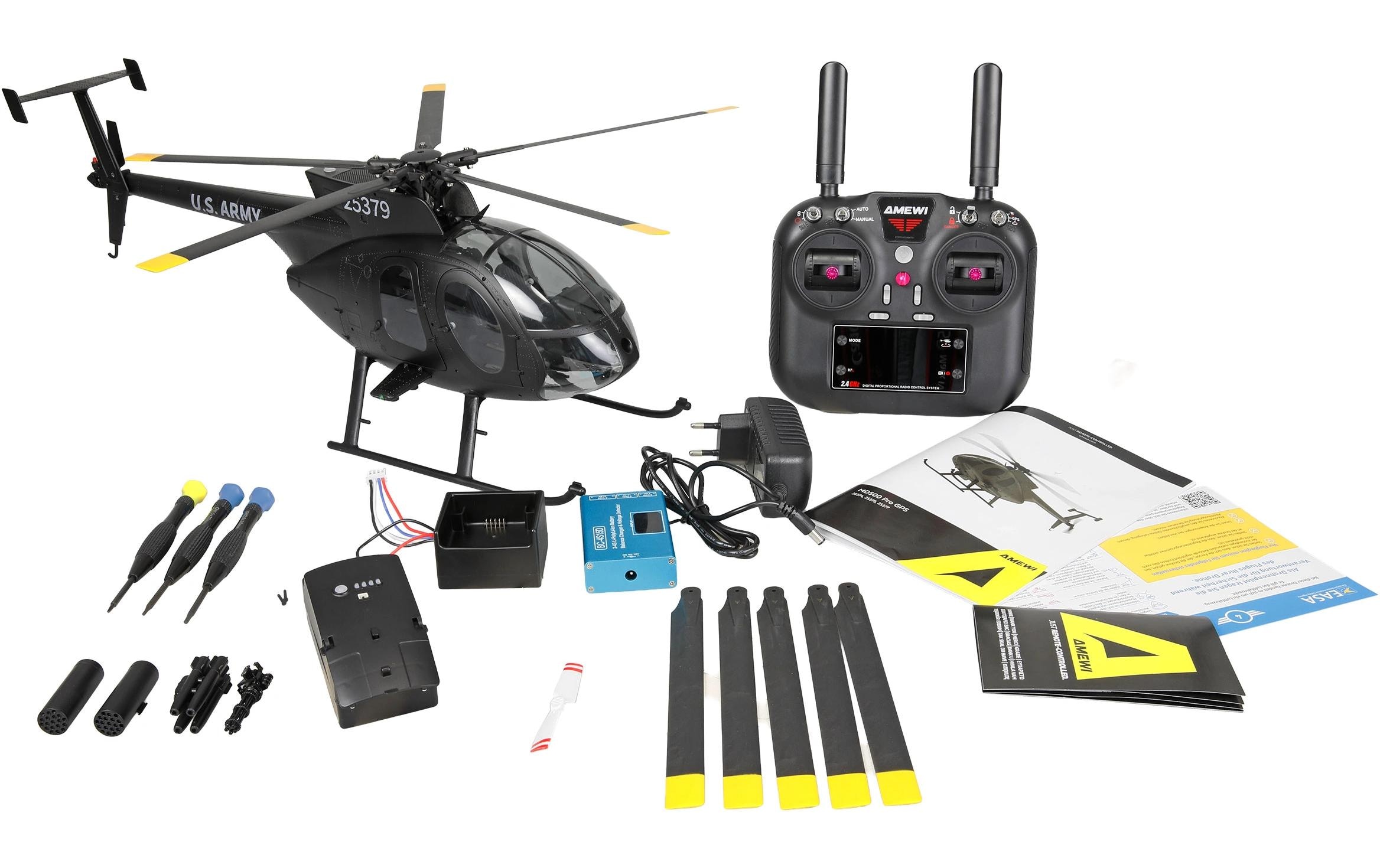 Amewi RC-Helikopter »MD500 Pro GPS U.S. Army RTF«