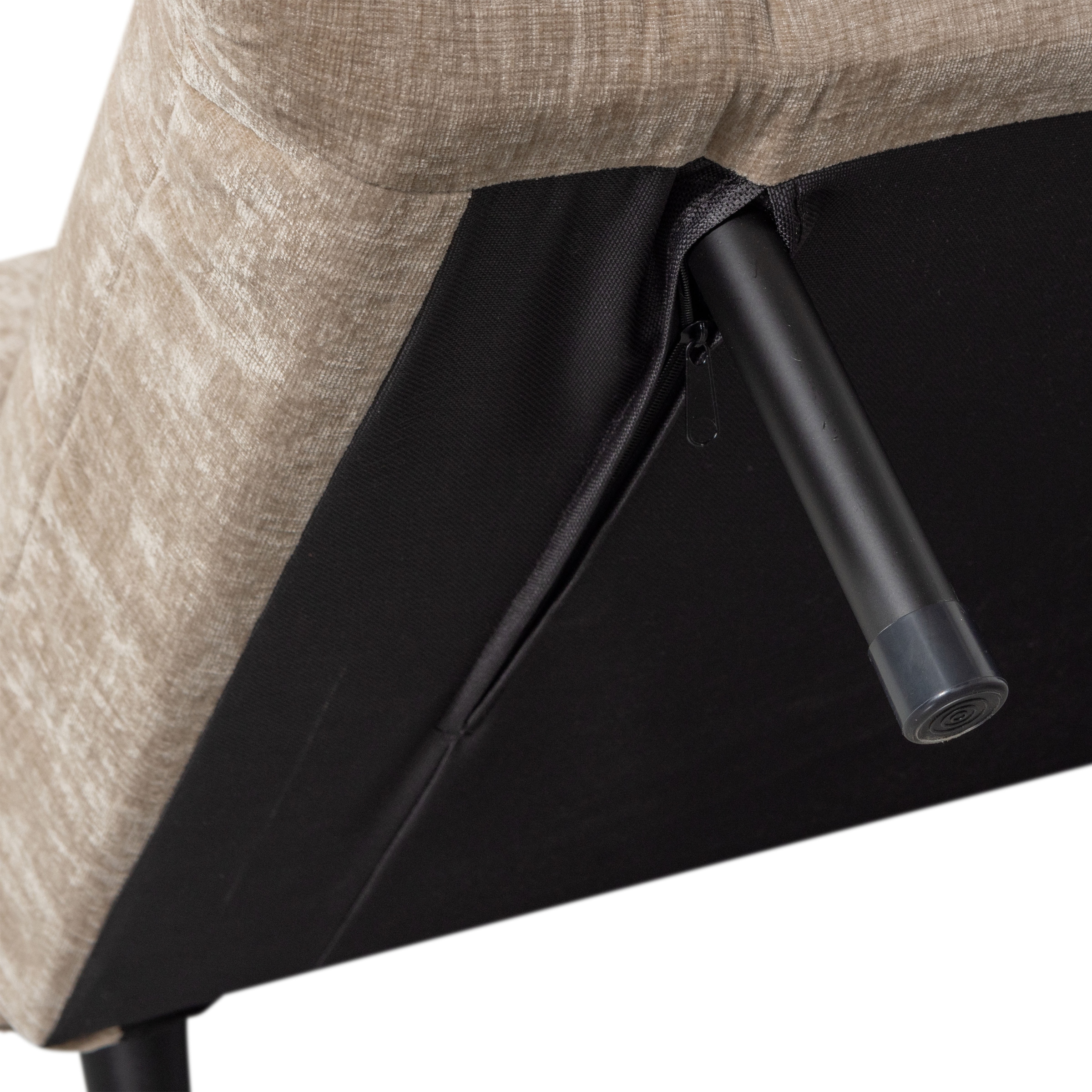 WOOOD Schlafsofa »Xem Chenille-Bezug gewebt mit Schlaffunktion, H 80 x B 122 x D 92 cm« Liegefläche 188 cm, Tragkraft 140 kg, Maximale Verschleissfestigkeit