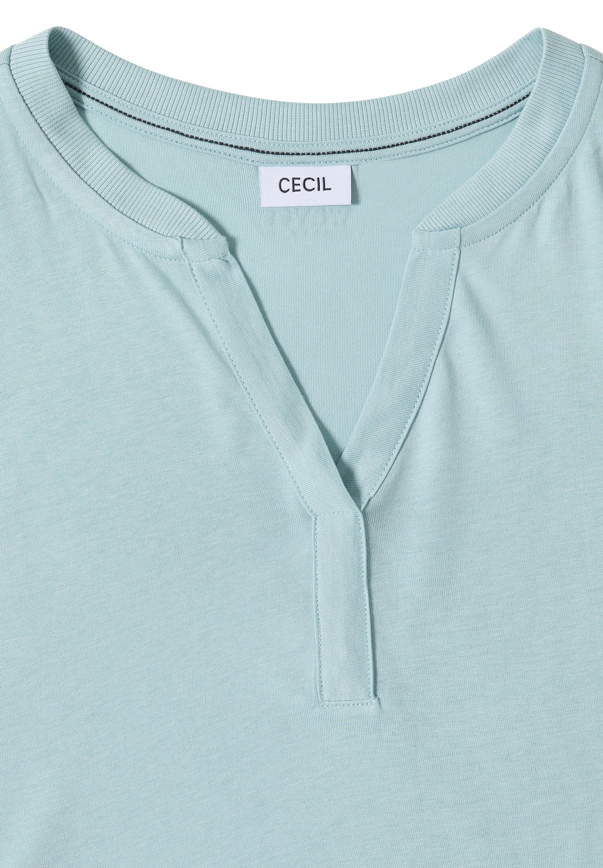 Cecil T-shirt à manches courtes Kurzarm Shirt im Tunika-Look