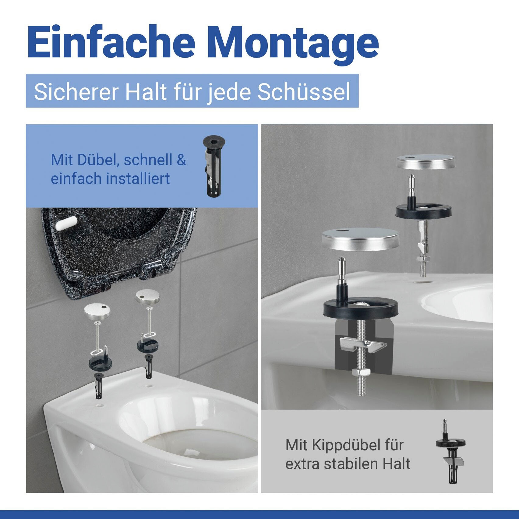WENKO Siège de WC »Ottana«