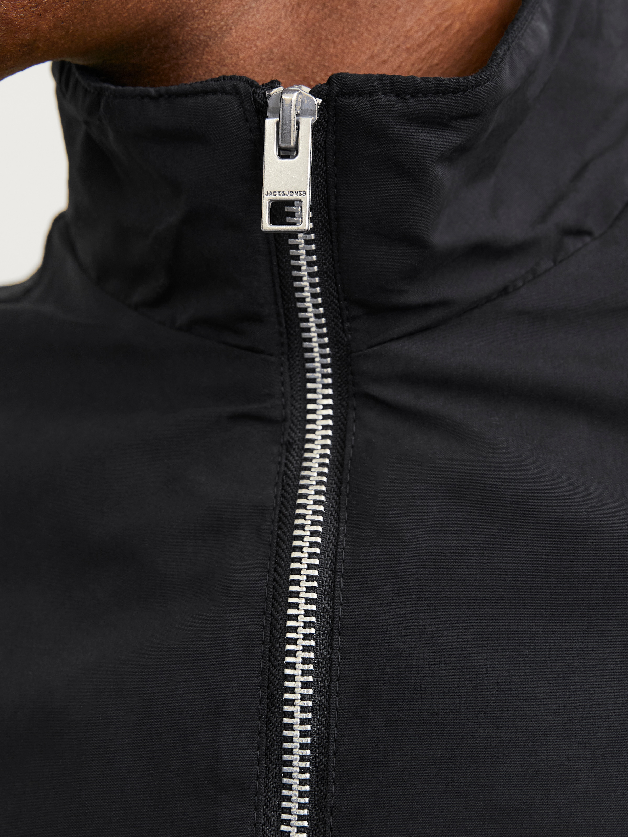 Jack & Jones Blouson »JJERUSH Stylisch, funktional, ideal für Herbst, pflegeleicht« ohne Kapuze mit stylischem Stehkragen