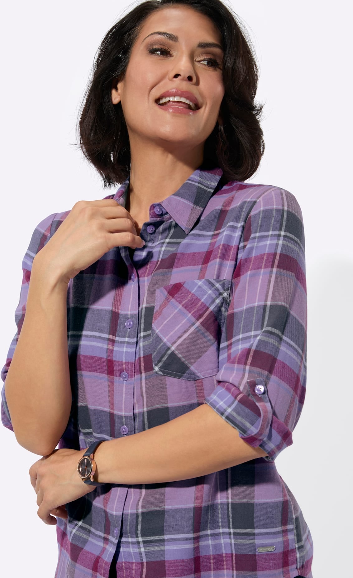 Casual Looks Flanellbluse