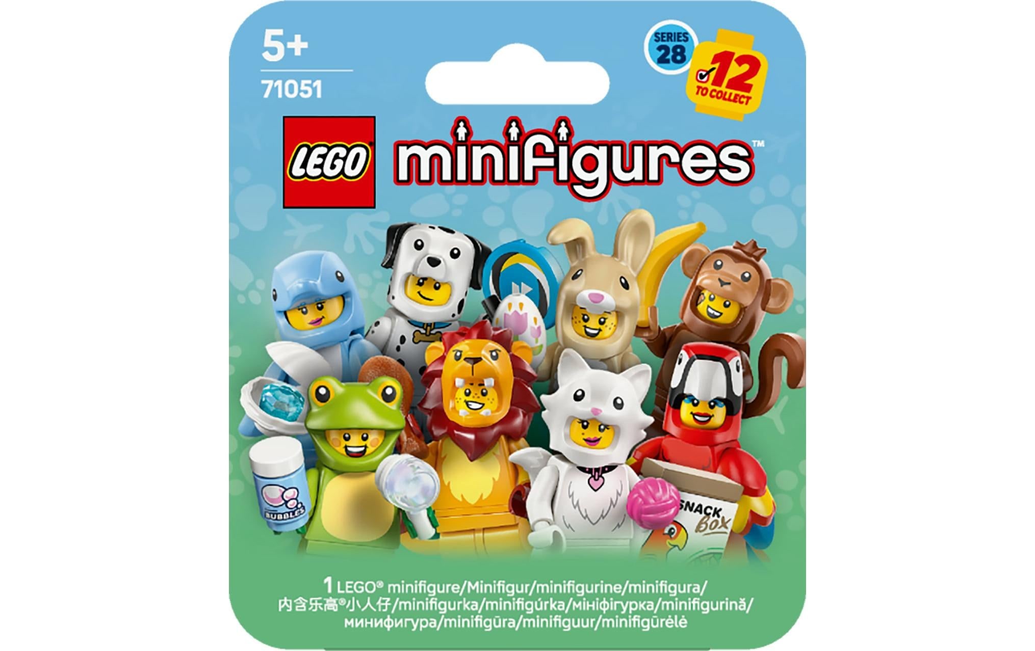 LEGO® Konstruktionsspielsteine »Minifigures Tiere Serie 28«