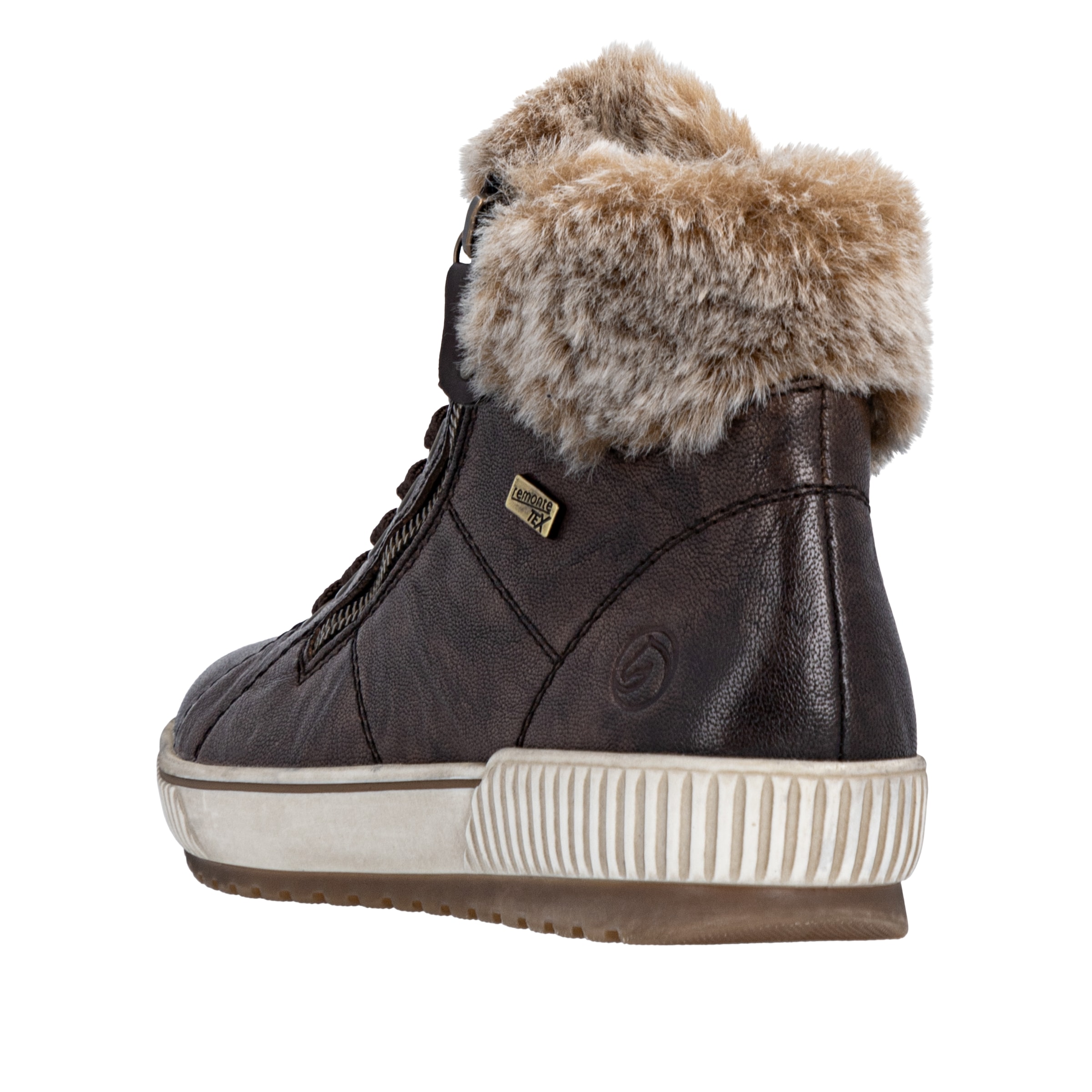Remonte Bottes d'hiver  plateforme, chaussure outdoor à lacets avec membrane TEX déperlante