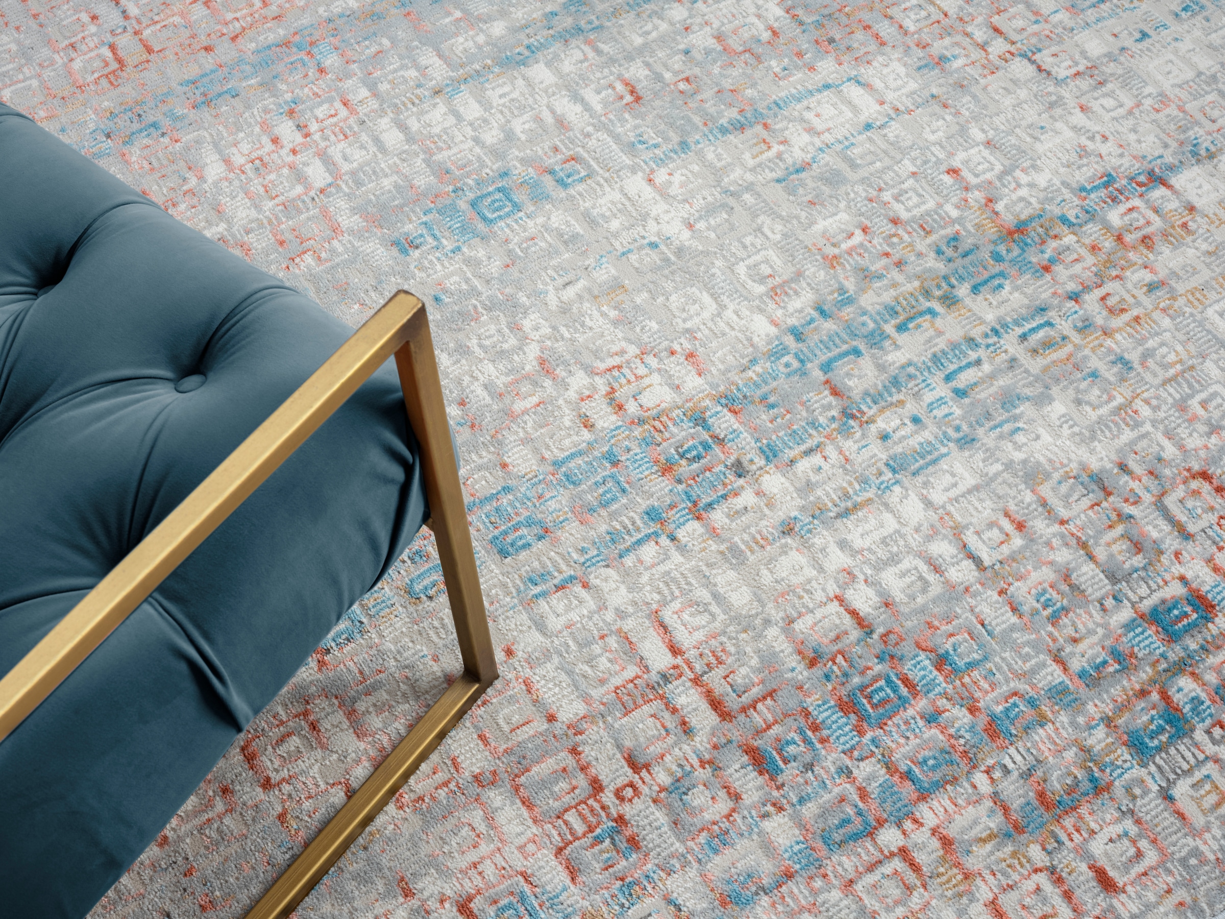 GOODproduct Tapis »Myrah« Rectangulaire 8 mm Höhe Kurzflor, modernes Design, pflegeleicht, Wohnzimmer