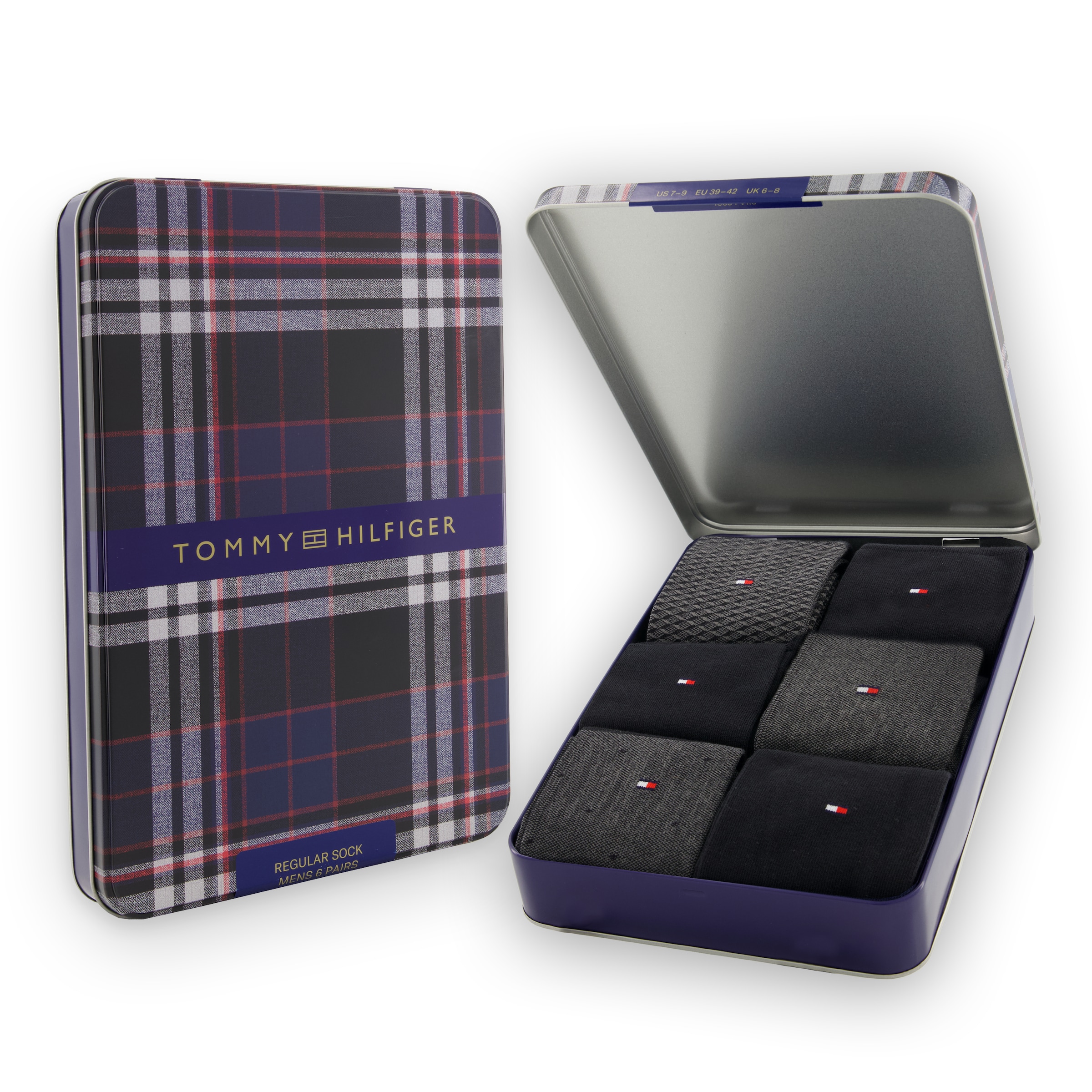 Tommy Hilfiger Socken 6er Pack,  mit Geschenkbox