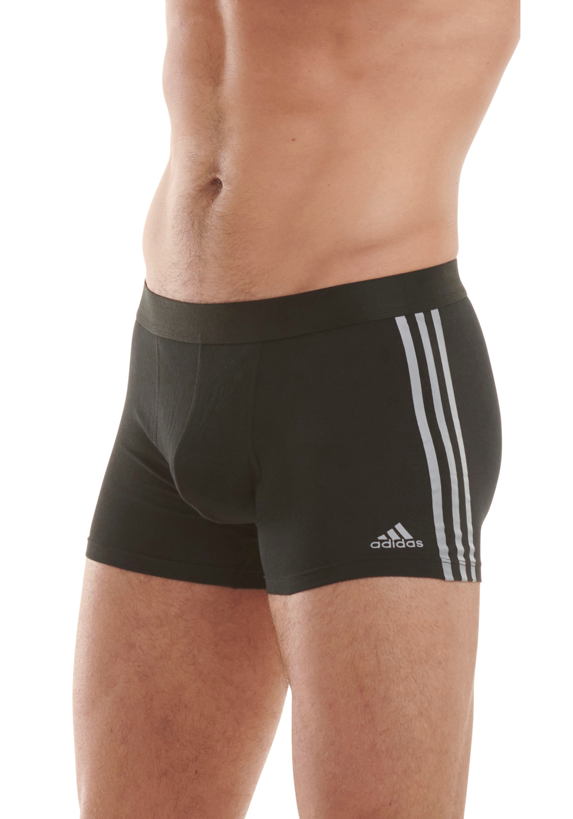 adidas Sportswear Boxer »Active Flex Cotton« 3er-Pack,  elastisch, ohne Eingriff, Cotton-Mix, weich