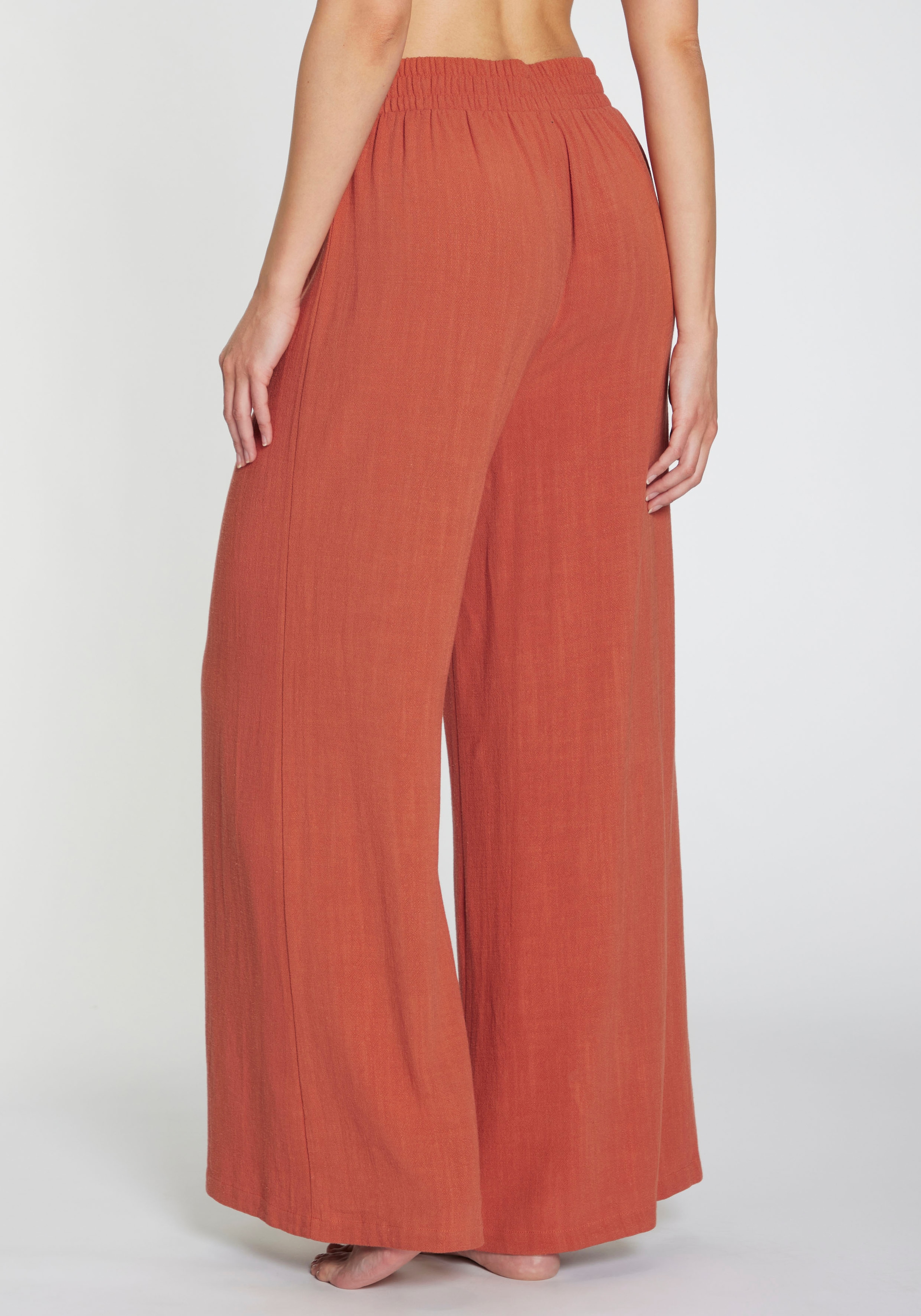 French Connection Loungehose  , mit Leinen-Anteil,  in weit fliessendem Lagenlook