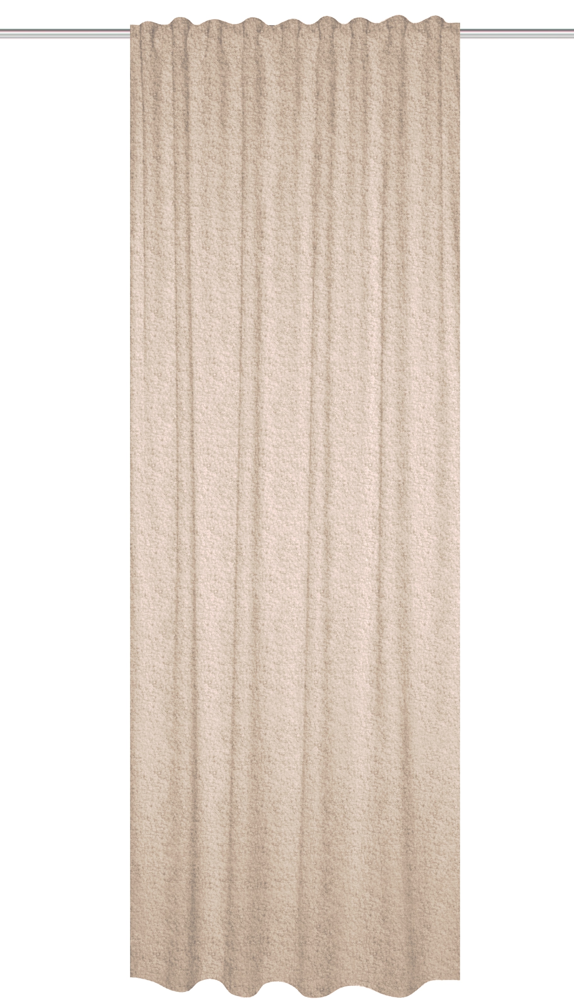 HOME WOHNIDEEN Rideau »TEDDY« Bande multifonctionnelle 1 cuis tlg. Kombibandschal Thermo mit Wolloptik