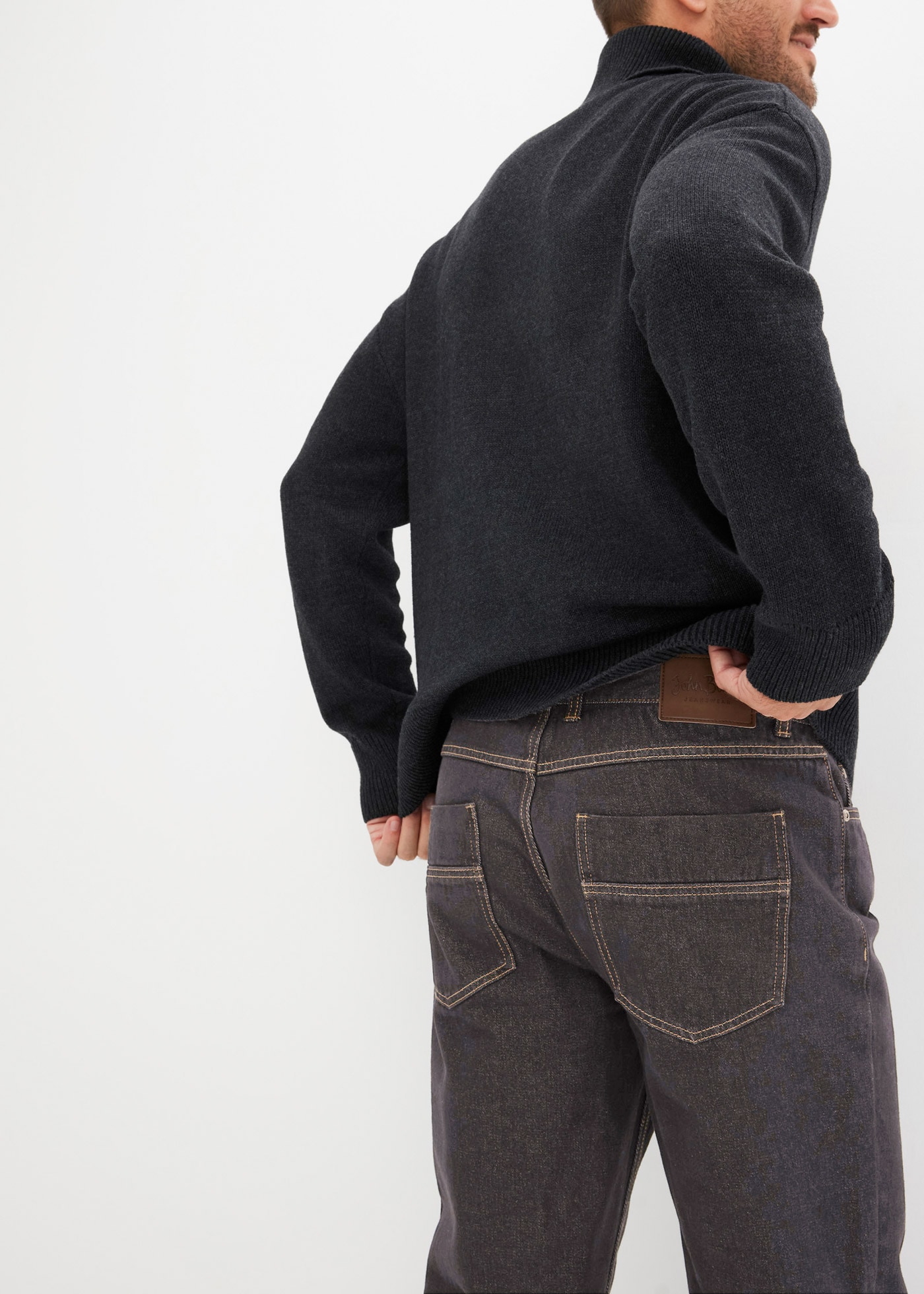 bonprix Regular-fit-Jeans 1 5-Pocket Form