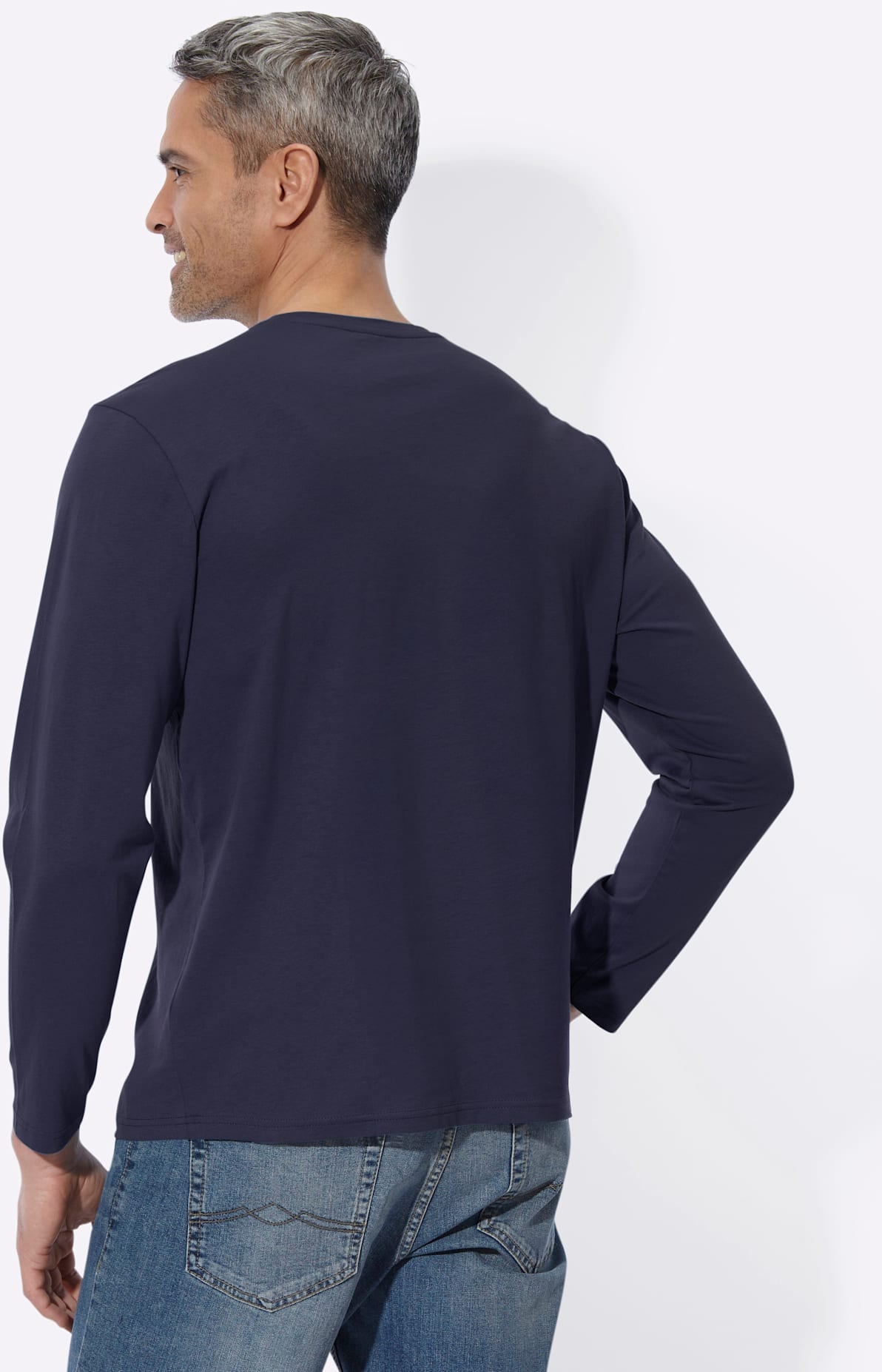Classic T-shirt à manches longues »Freizeitshirt« 1