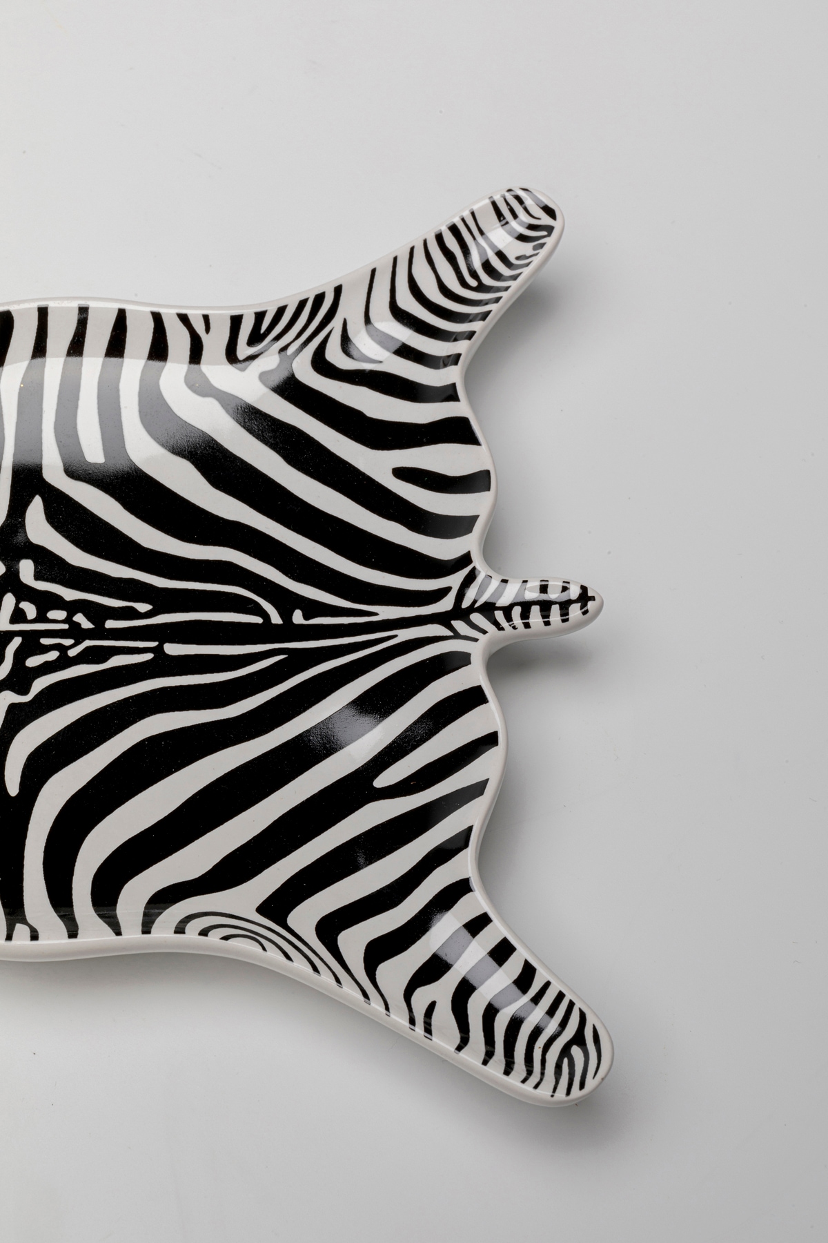 Kare Design Coupe décorative »Deko Schale Zebra 21x15cm«
