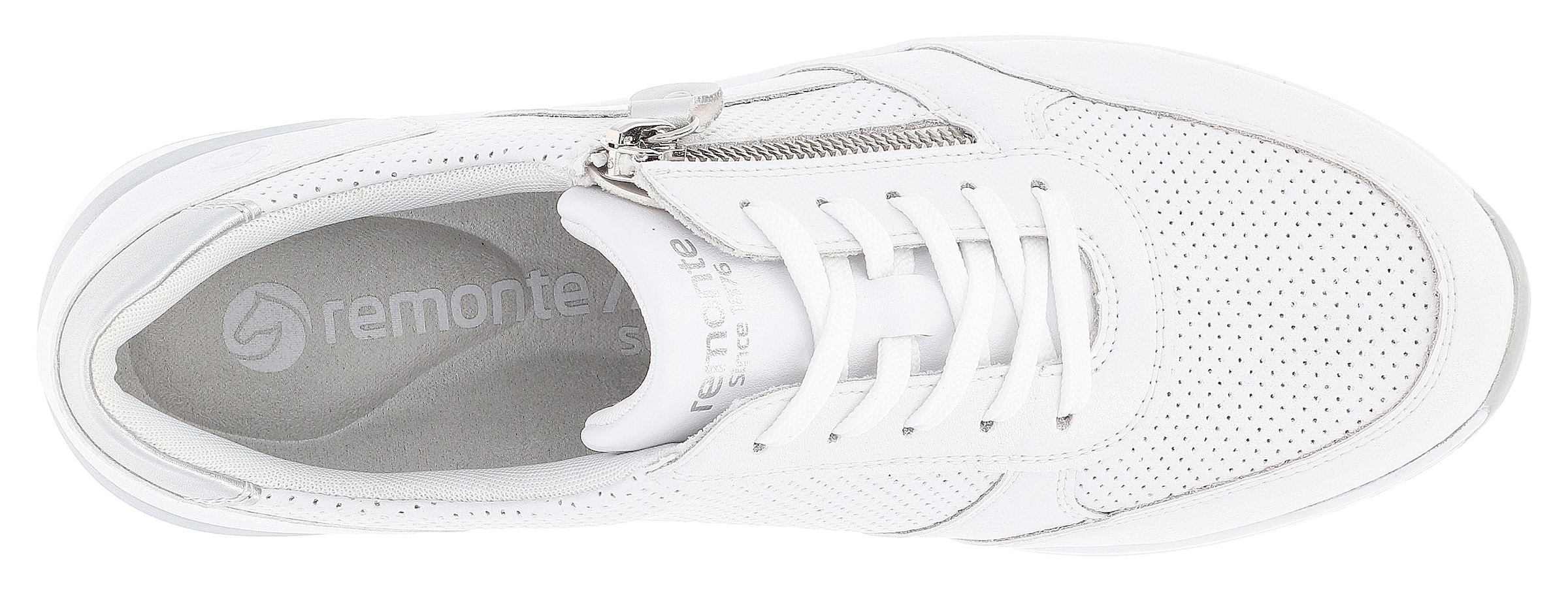 Remonte Keilsneaker  , Freizeitschuh, Halbschuh, Schnürschuh mit Schaftrandpolsterung