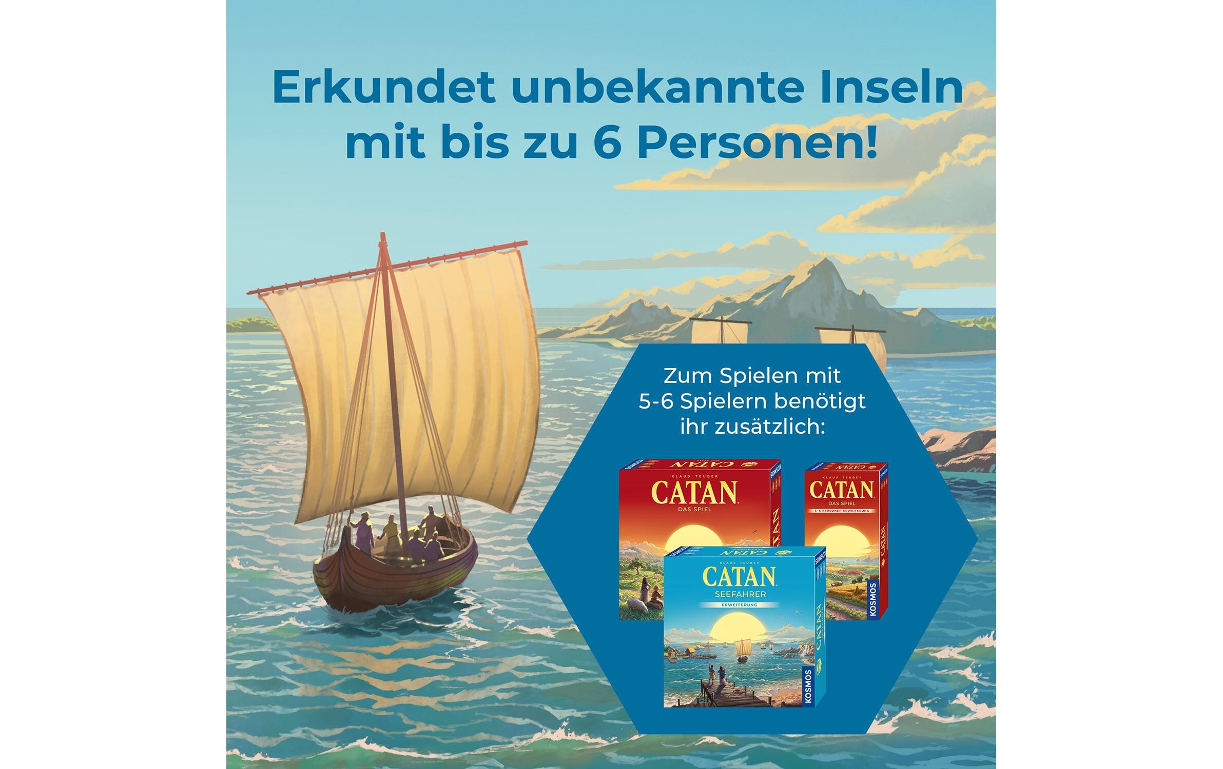 Kosmos Spiel »CATAN Seefahrer 5/6«