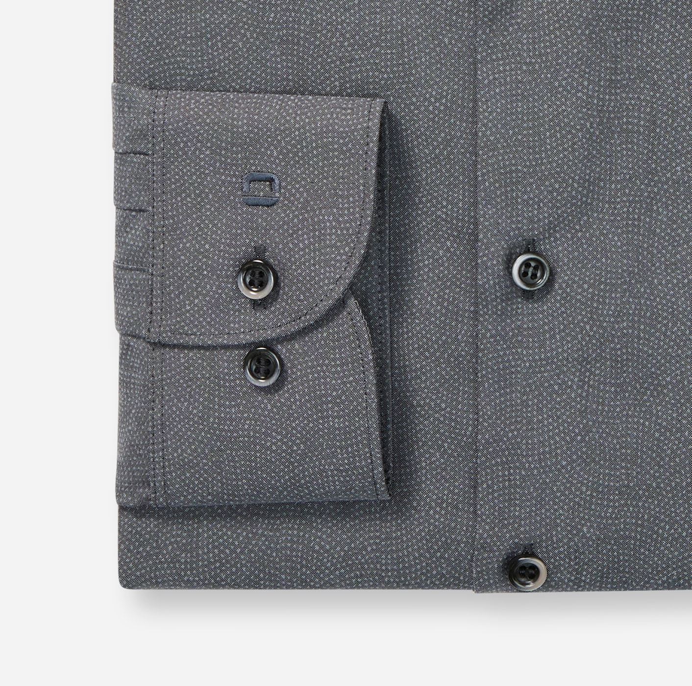 OLYMP Chemise à manches longues »Level Five« body fit, Royal-Kentkragen, Businesshemd, feine Struktur