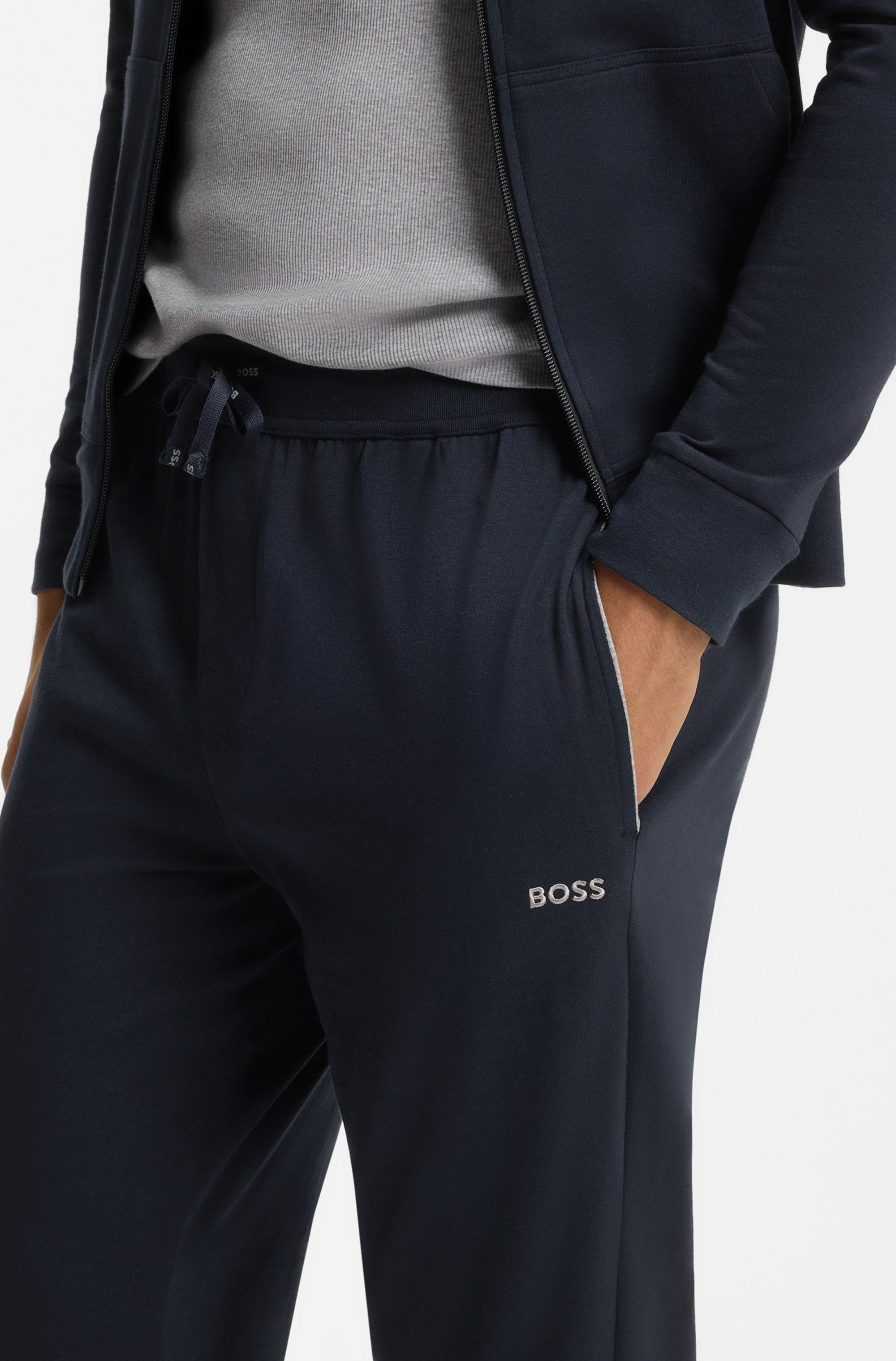 BOSS Pantalon sweat »Mix&Match Pants«  mit BOSS Aufdruck auf dem Kordelzug