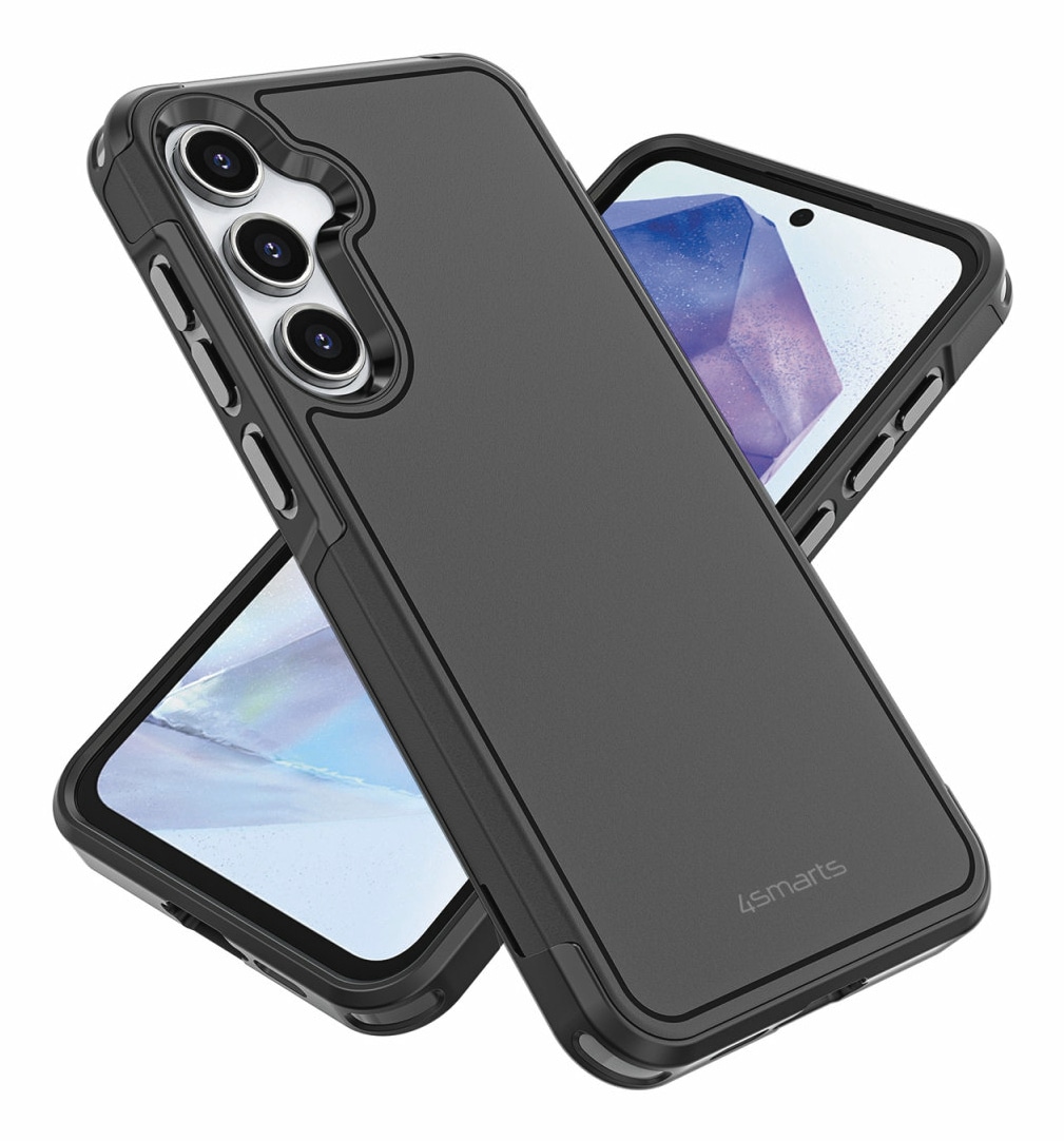 4smarts Handyhülle »Defend Case für Samsung Galaxy A55« Backcover, Schutzhülle, Handyschutzhülle, Case, Schutzcase, stossfest