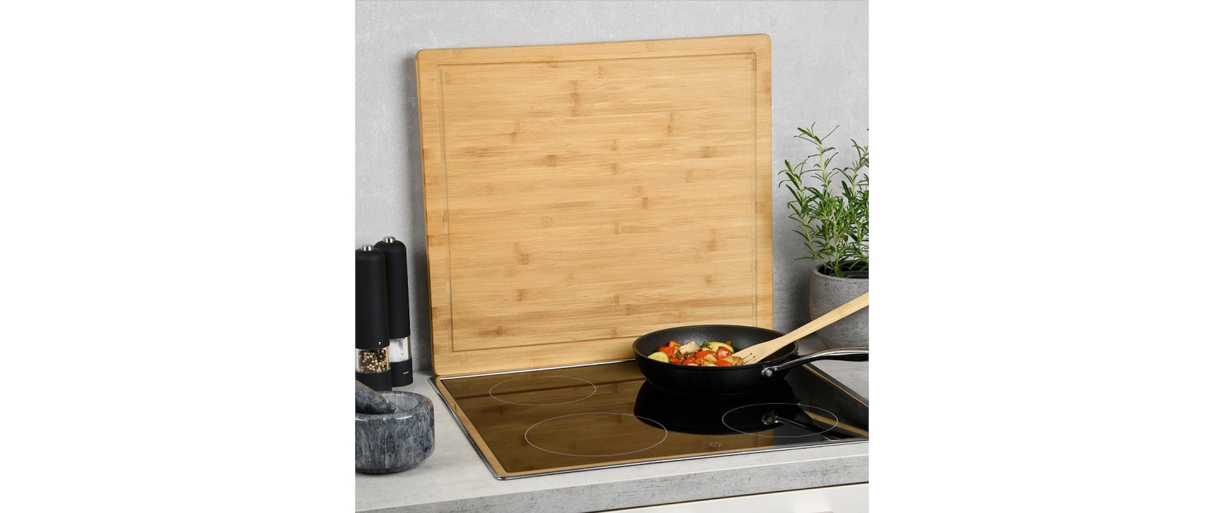 KESPER® Planche à découper »Schneide- und Abdeckplatte 56 x 50 x 4 cm«