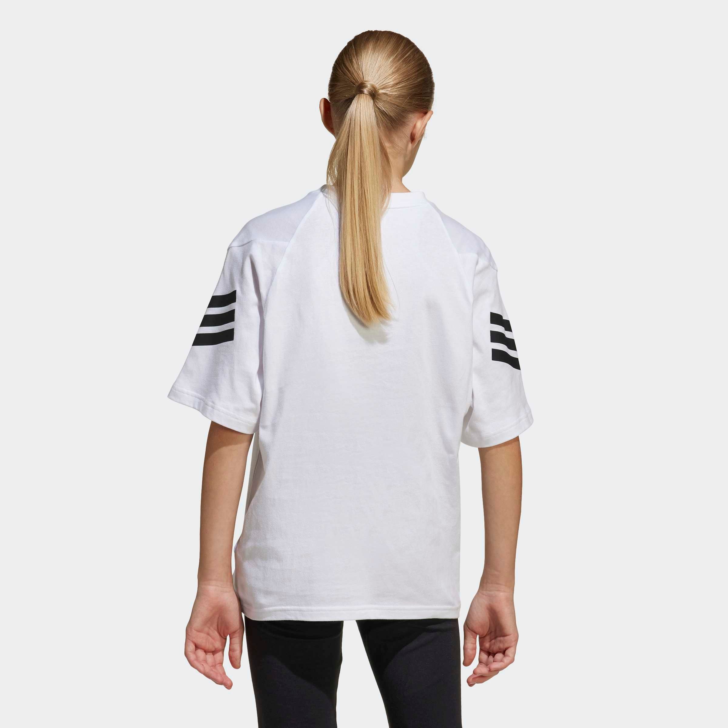 adidas Sportswear T-Shirt »J FI 3S T« lockerer Schnitt, sportlicher Stil, Rundhalsausschnitt