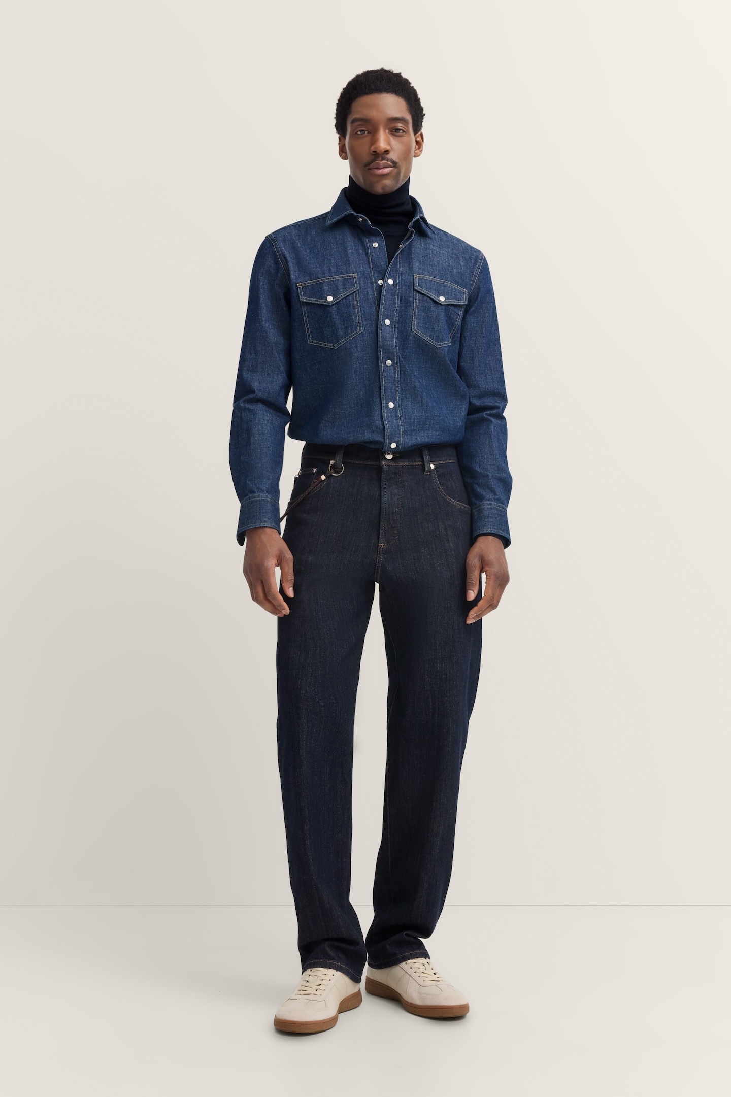 bugatti Jeans à 5 poches »Loose Fit« aus Luxury Raw Denim mit Stretch