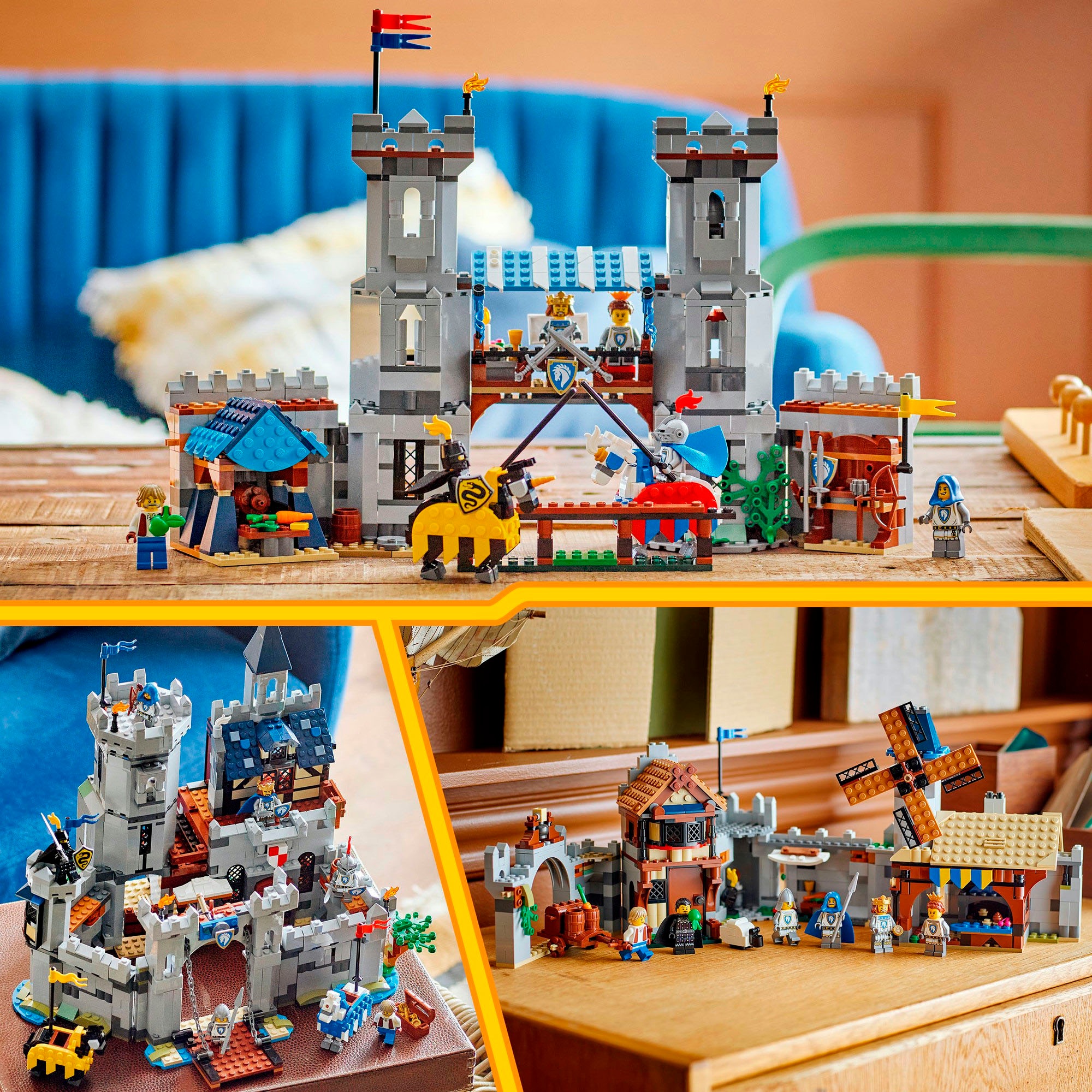 LEGO® Pions de construction »Ritterburg im Mittelalter (31168), LEGO LEGO Creator« Made in Europe