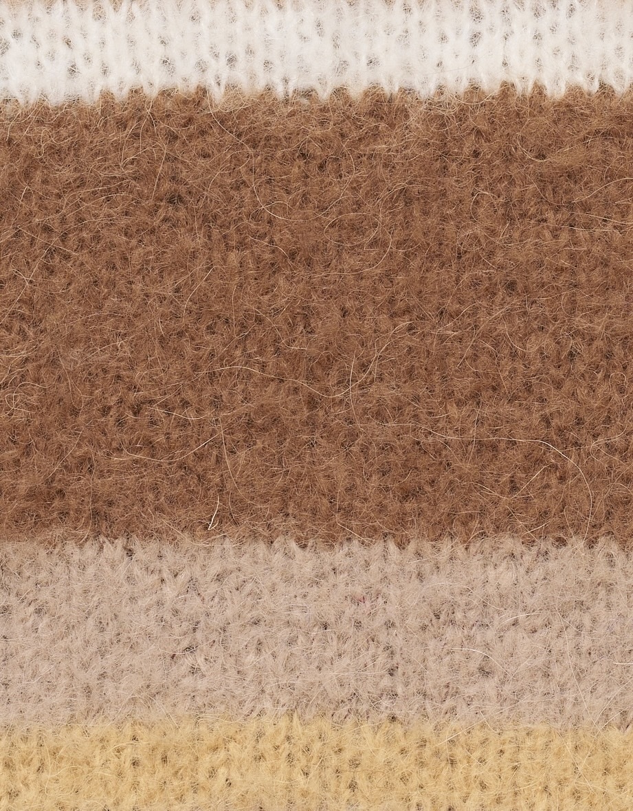 bugatti Cardigan »Regular Fit« gestreift mit Knopfleiste & Kragen