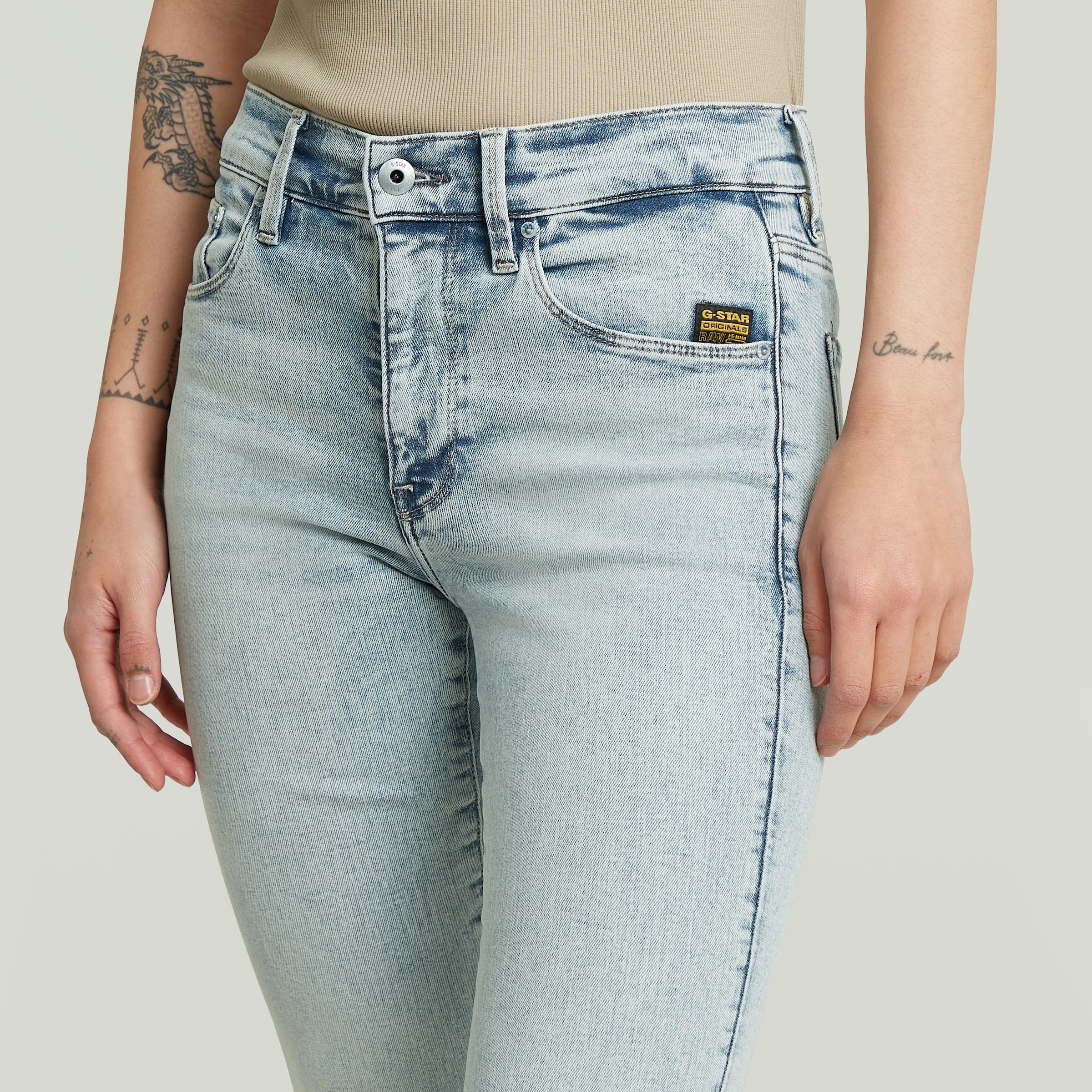 G-STAR Jeans bootcut »3301 Flare Wmn« en denim stretch