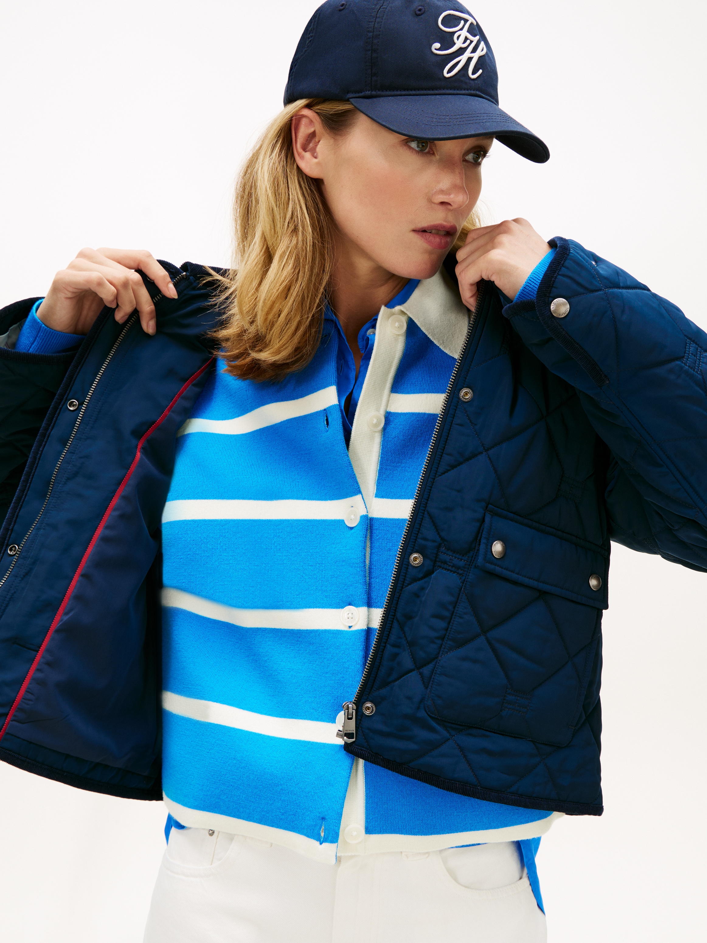 Tommy Hilfiger Veste matelassée »PADDED FLAG QUILTED JACKET«