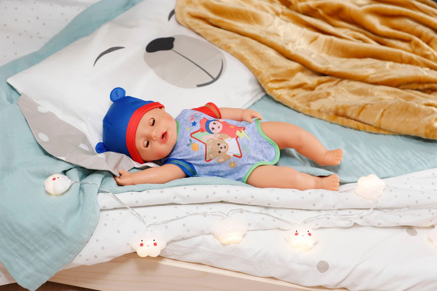 Baby Born Poupée bébé »Jonas, 43 cm« mit 10 lebensechten Funktionen