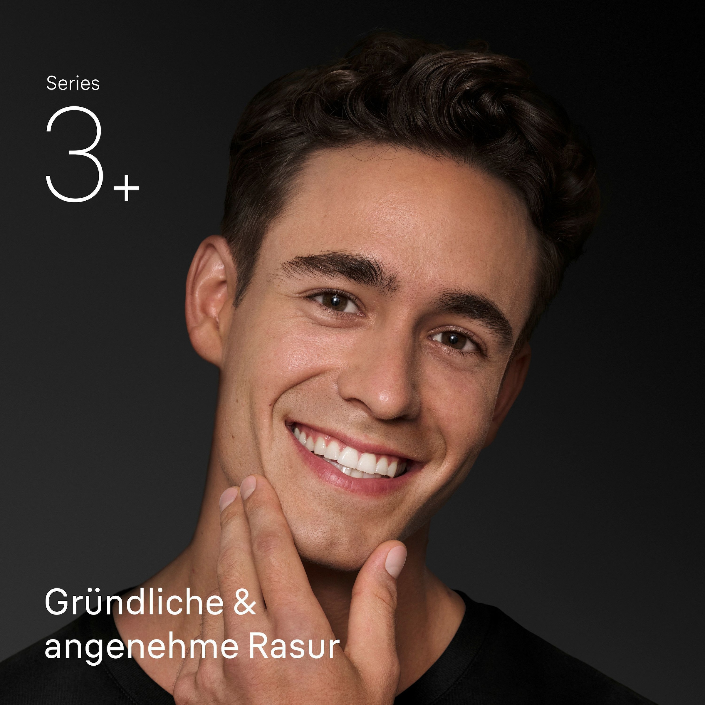 Braun Rasoirs électriques »Series 3+ 3040s« 3 lames flexibles, micro-peigne efficace pour la tondeuse centrale