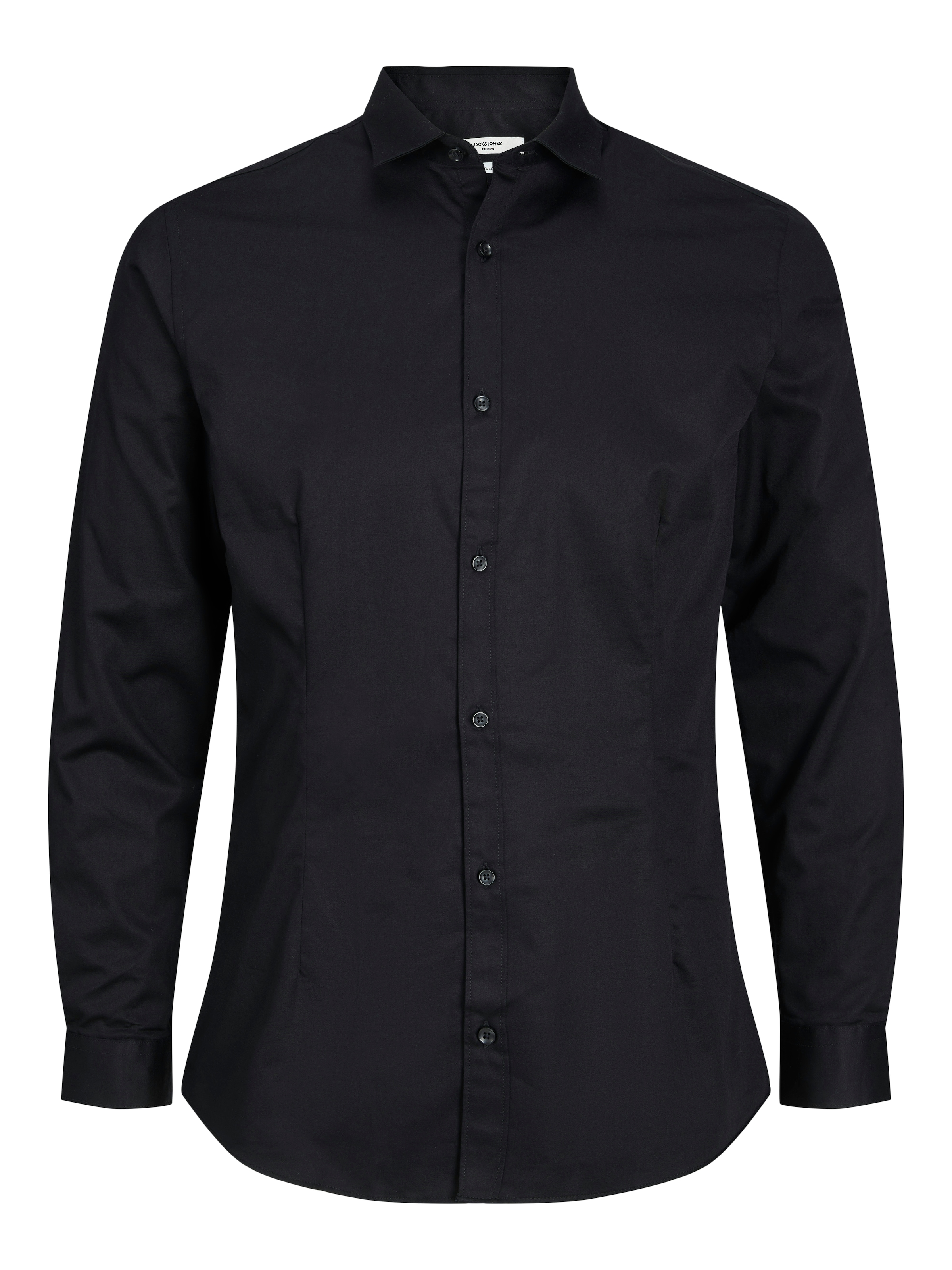 Jack & Jones Chemise d'affaires »JJPRPARMA in Skinny Fit, Stretchanteil und verstellbaren Manschetten« sehr schmal, Web, Baumwollmischung