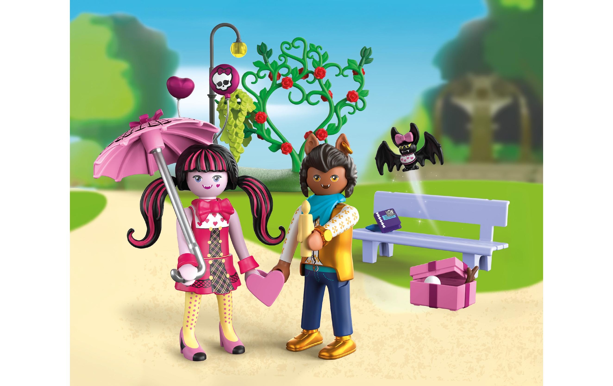 Playmobil® Konstruktions-Spielset »Valentinstagsdate (72043), Monster High™« Spielfigur