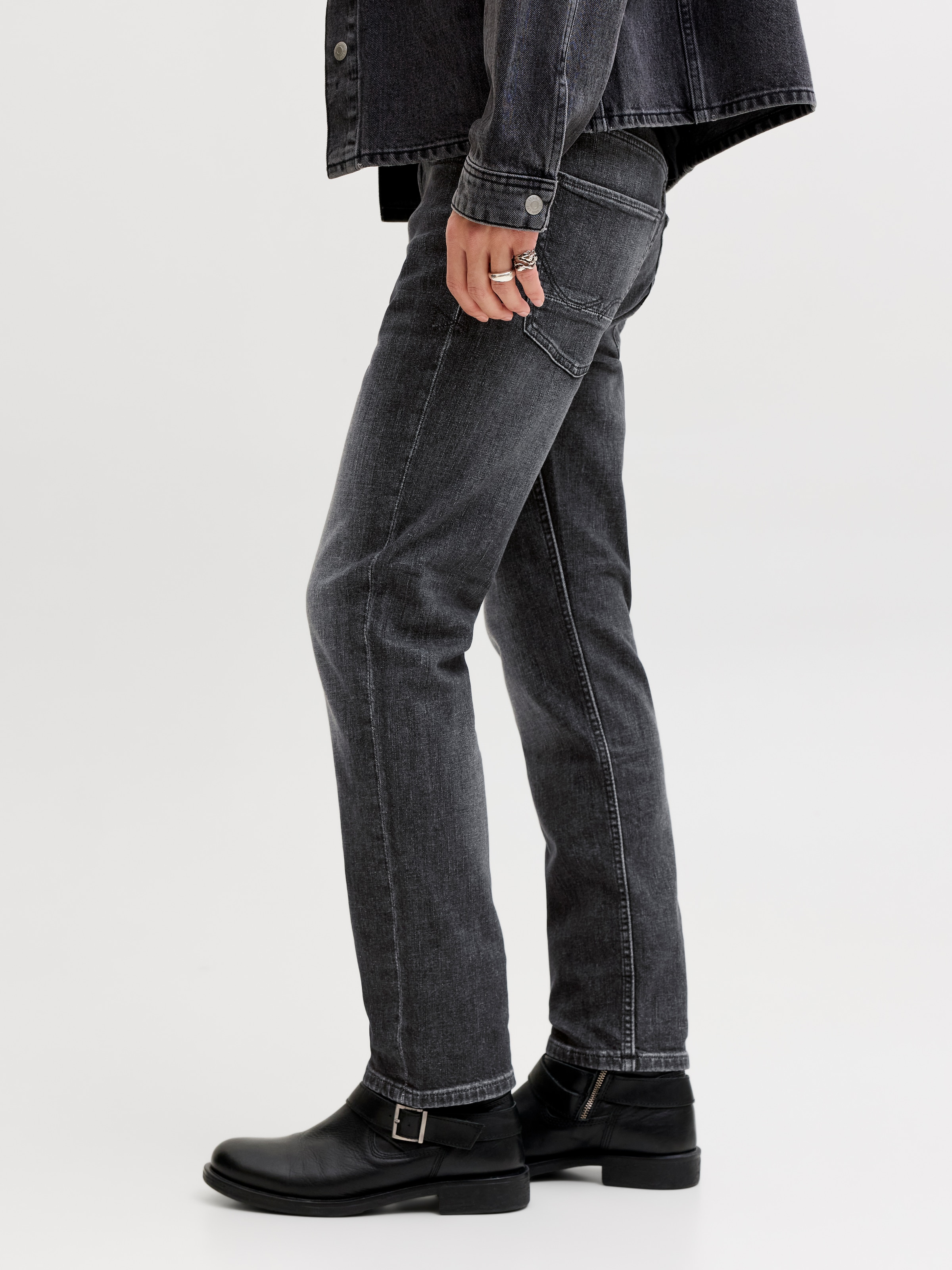 Jack & Jones Jeans coupe régulière »JJICLARK JJVINTAGE NOOS« Baumwollmischung, regular fit