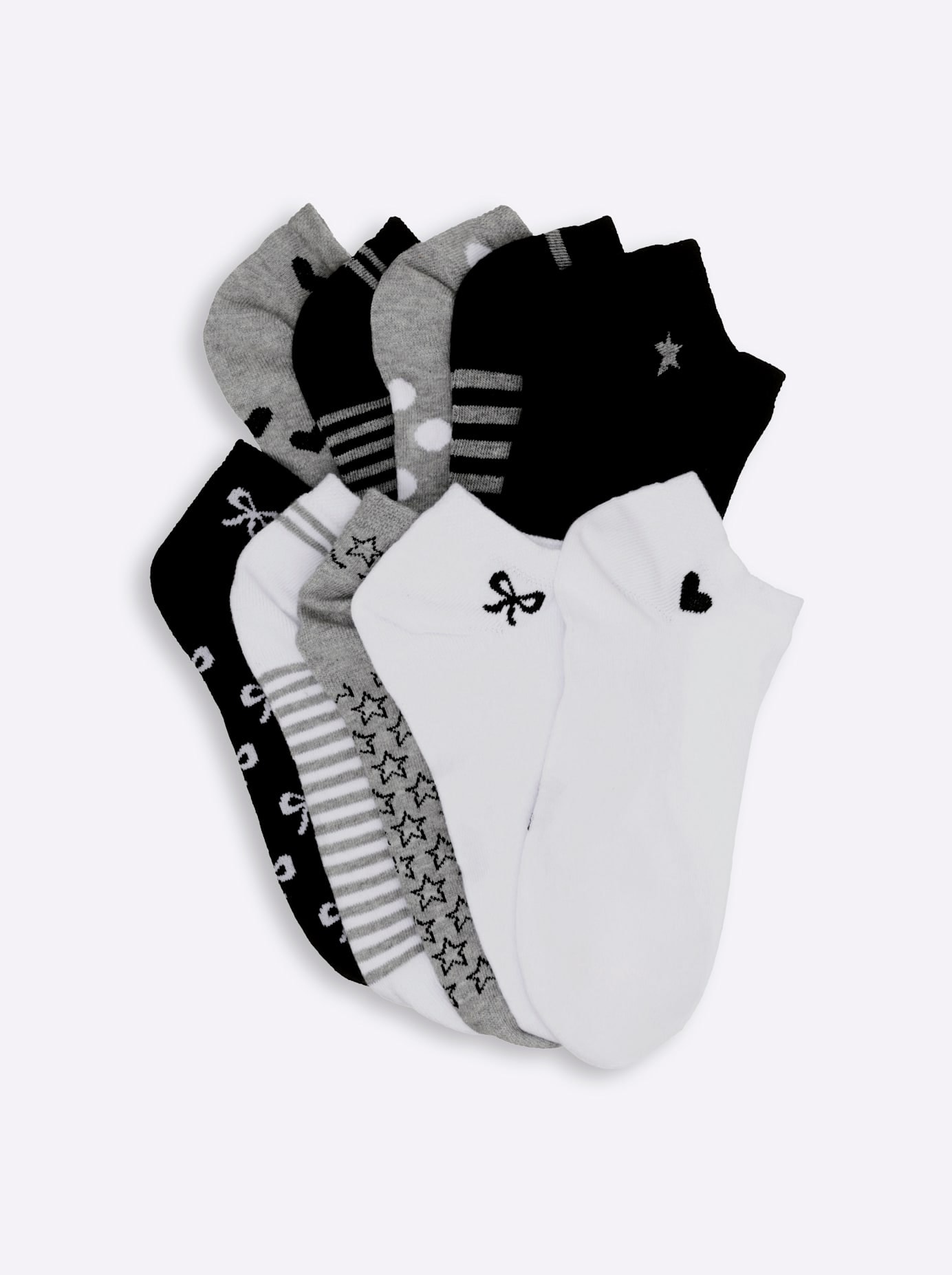 wäschepur Sneakersocken 10 Paar tlg.