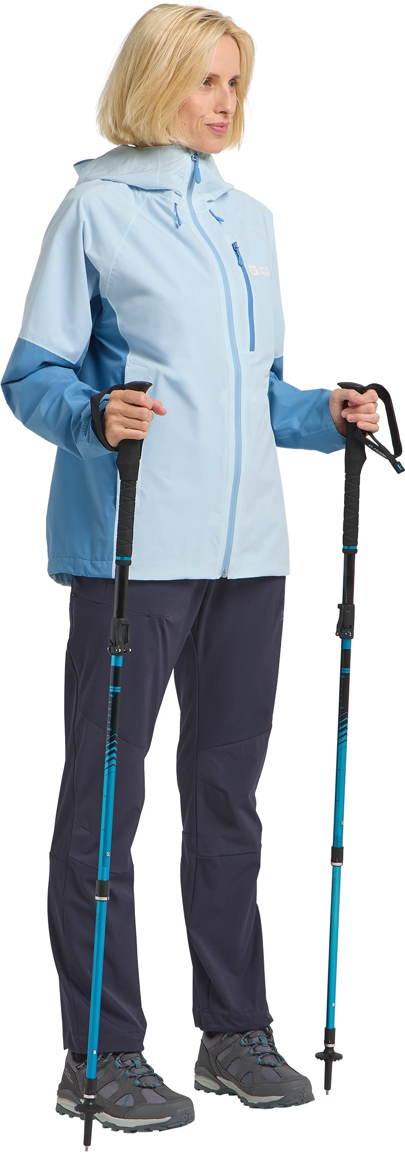 Jack Wolfskin Veste fonctionnelle »EAGLE PEAK 2L JKT W« mit Kapuze