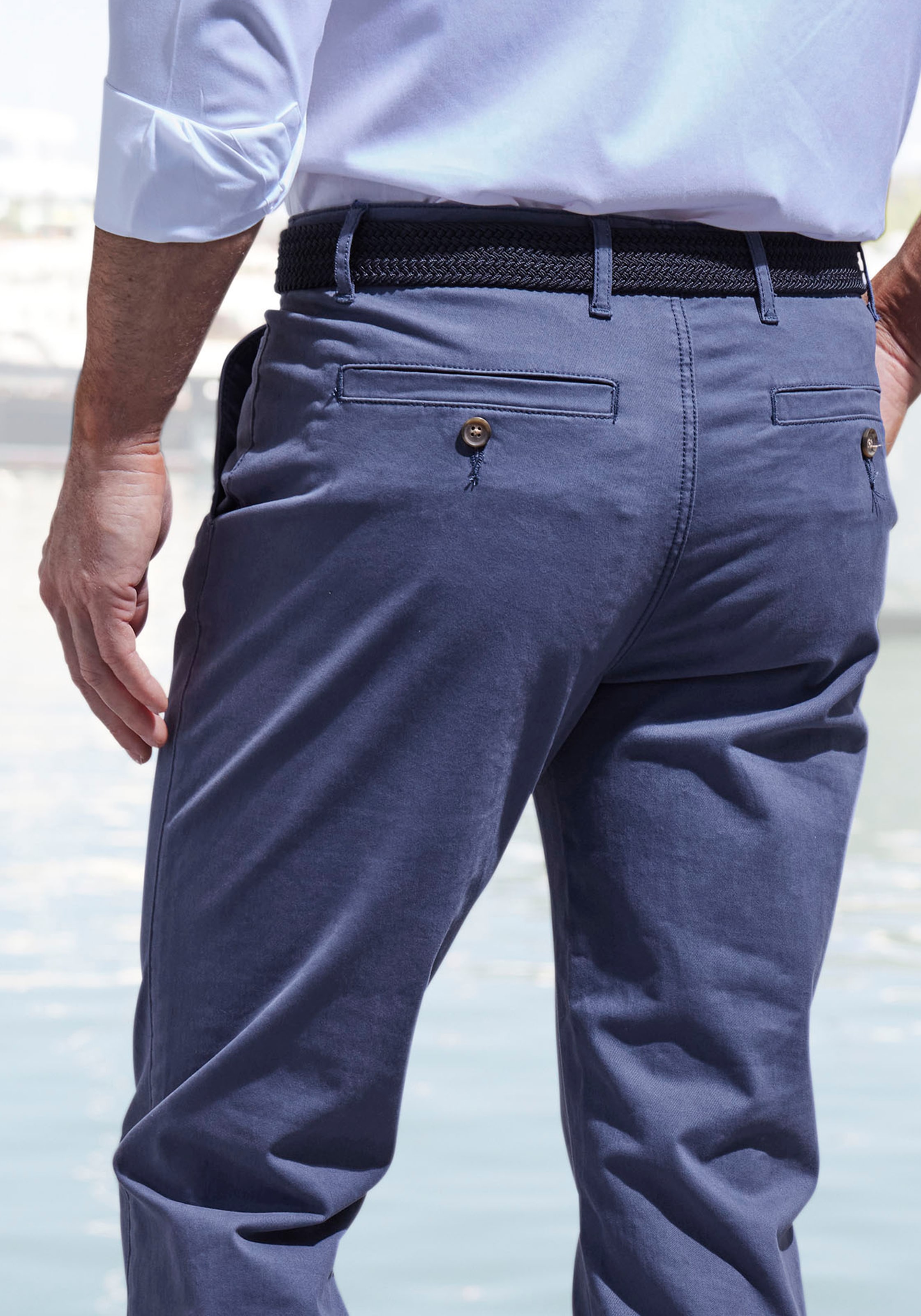 John Devin Chinohose »regular-fit«  aus elastischer Baumwoll-Qualität