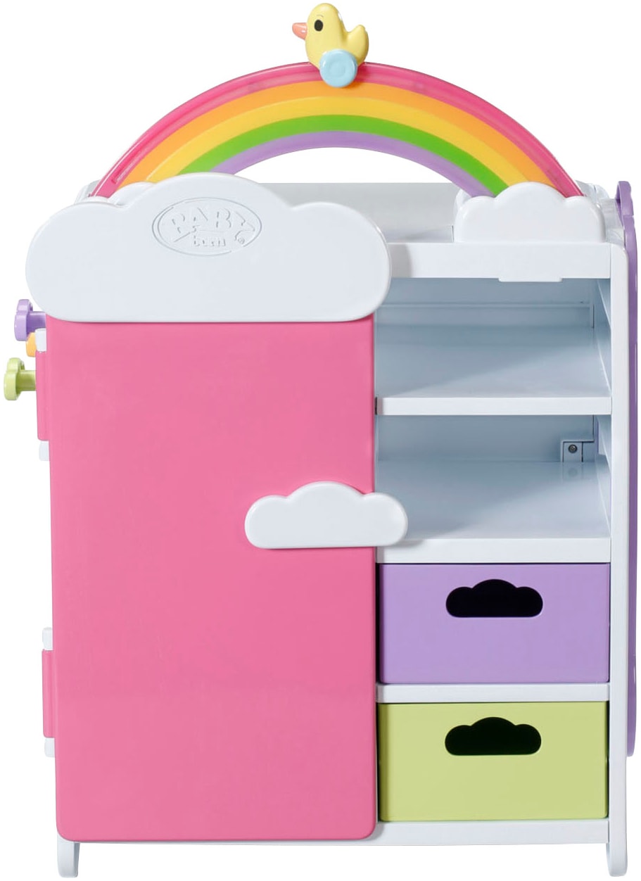 Baby Born Armoire à vêtements de poupée »Regenbogen« mit Licht- und Soundeffekt