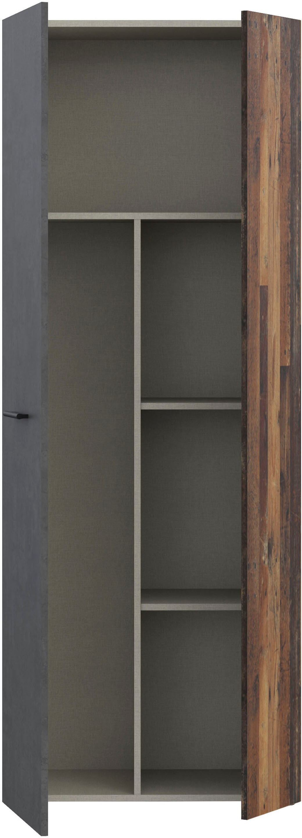FORTE Armoire multi-usages »NET306« armoire polyvalente, étagères incluses, différents décors