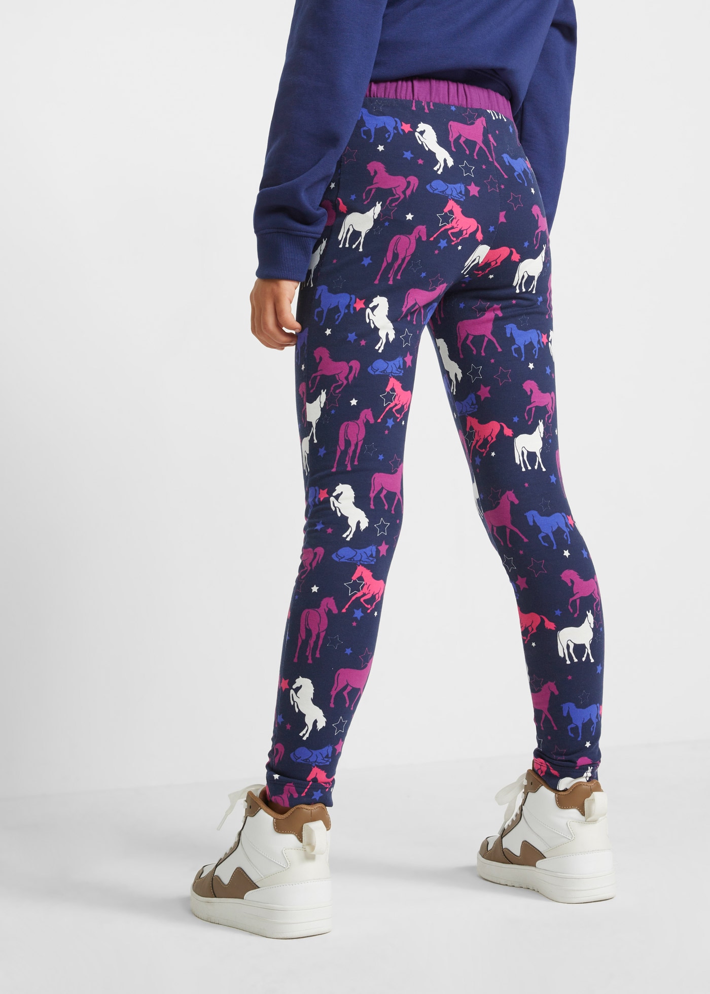 bonprix Leggings thermiques  Thermo-Leggings mit Pferdemotiv