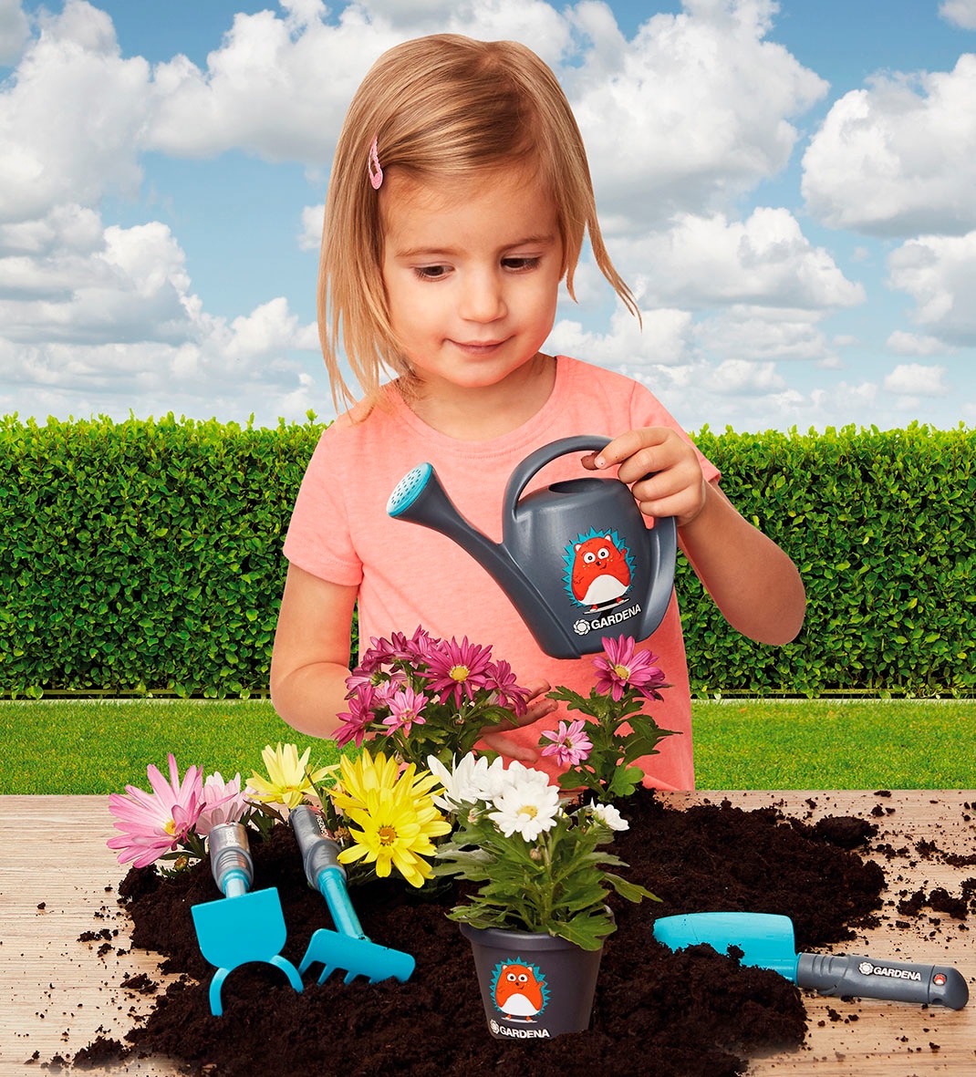 Happy People Kinder-Gartenset »GARDENA Starter Set Igel«