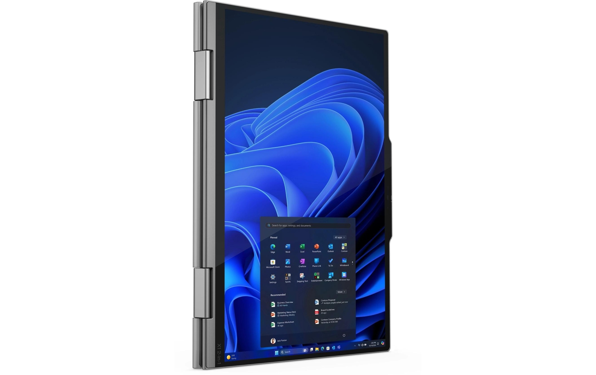 Lenovo Ordinateur portable »ThinkPad X1 2-in-1 Gen. 10 Aura Edition Copilot+ PC« / 14 ″ Intel Core Ultra 7 ARC;2 x USB 3.0 (3.1 Gen. 1) Typ A