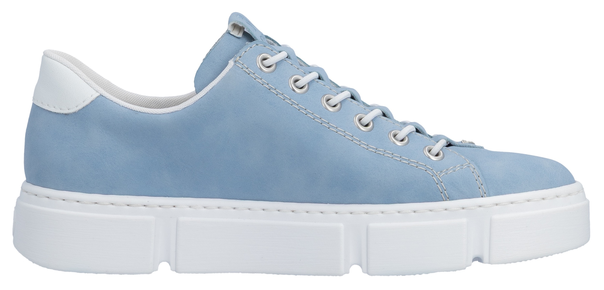 Rieker Baskets slip-on  mit Reissverschluss aussen, Freizeitschuh, Halbschuh, Schlupfschuh