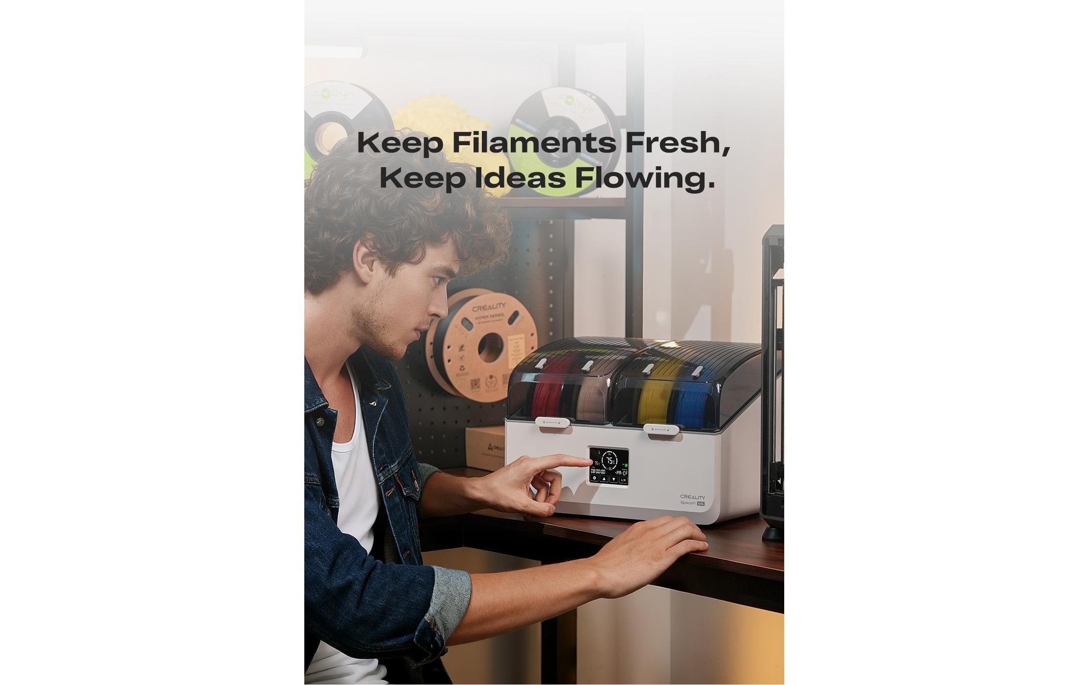 Creality Filament »Trockenbox SpacePi X4 l«