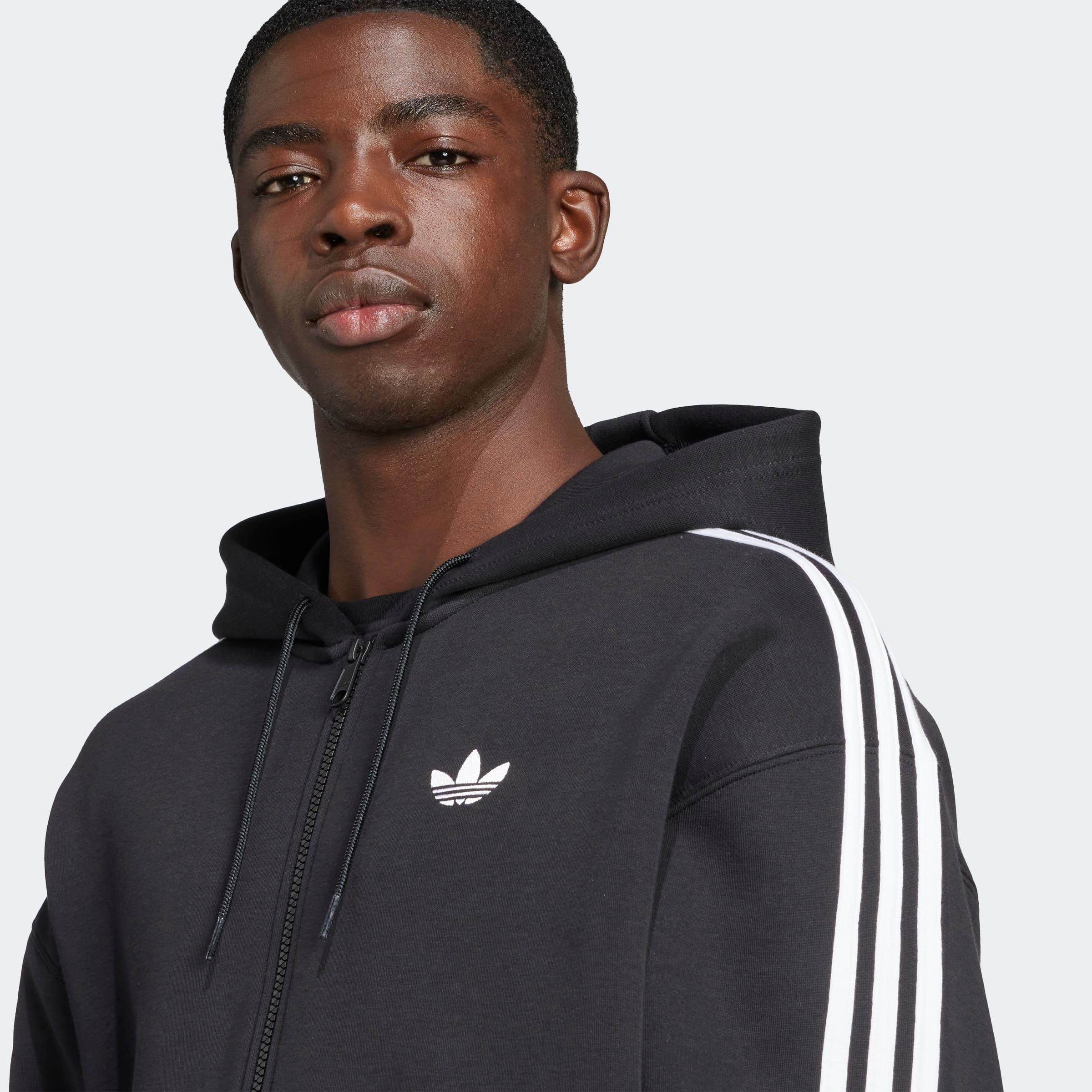adidas Originals Kapuzensweatshirt »SPACER HOODIE«, mit Reissverschluss, lockere Oversize-Passform
