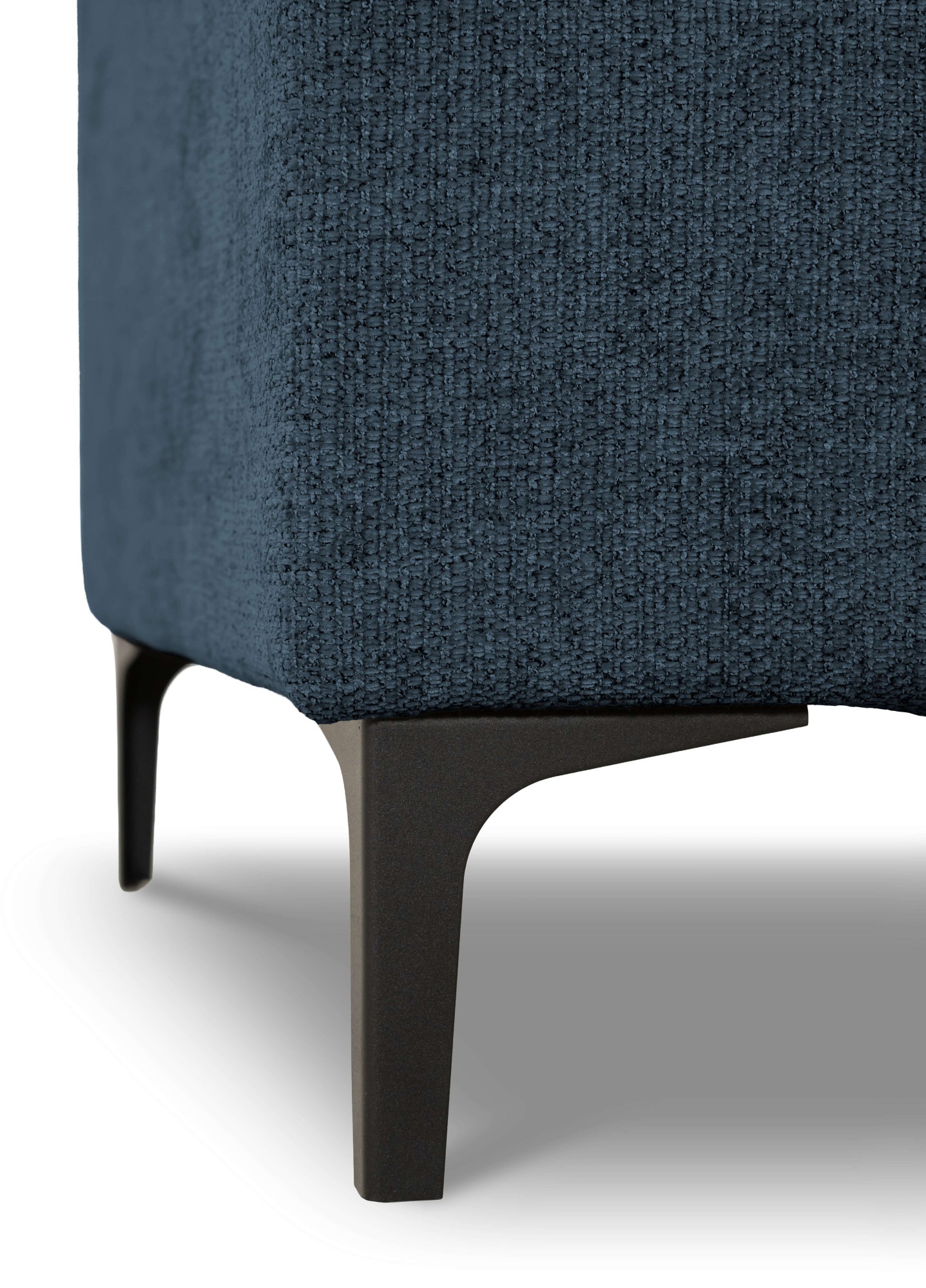 GOODproduct 2-Sitzer »Kompaktsofa Oland mit modernem Chenille-Bezug« 164 cm, Wellenunterfederung, Skandi-Design, Metallfüsse